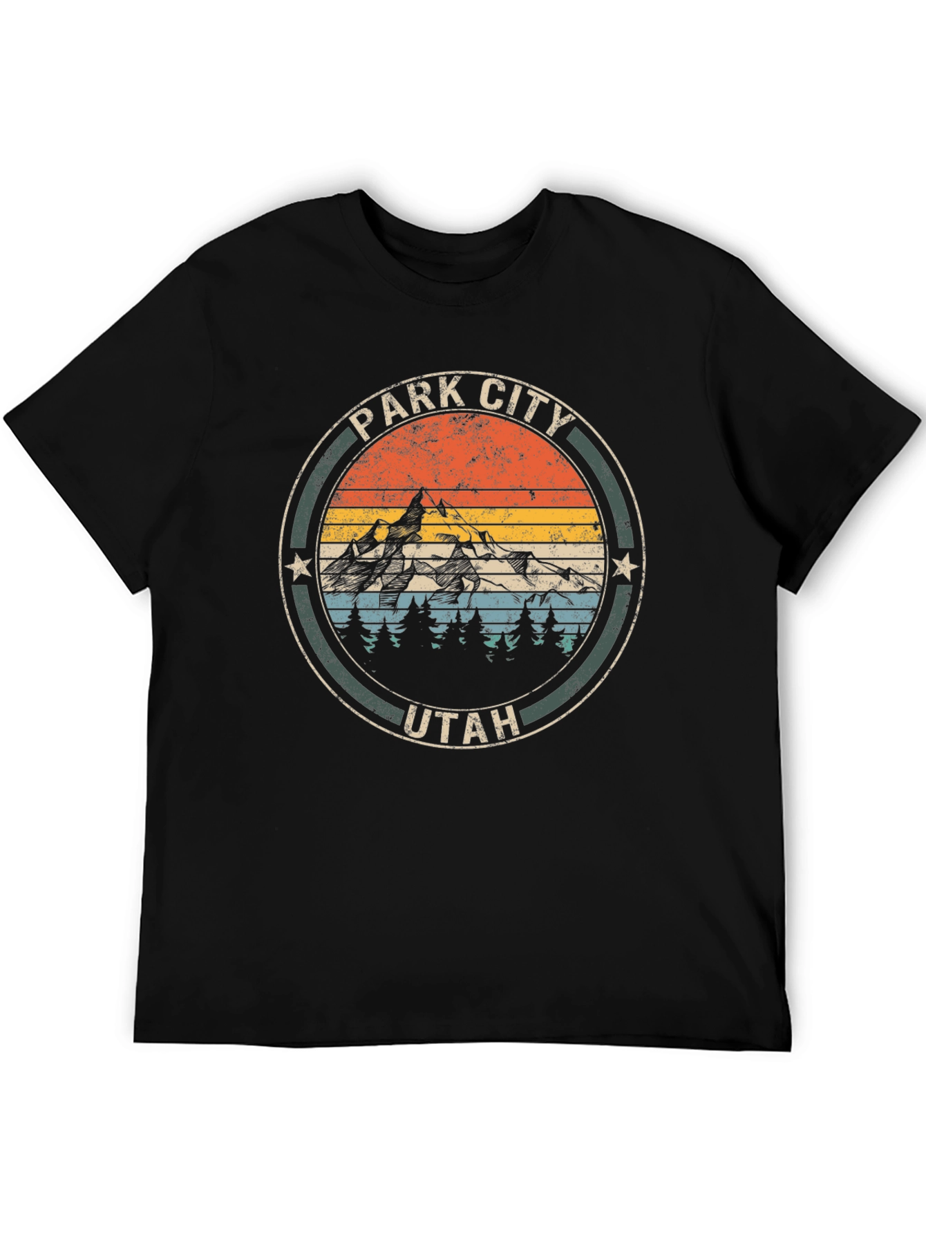 Park City Utah Retro Graphic T-Shirt