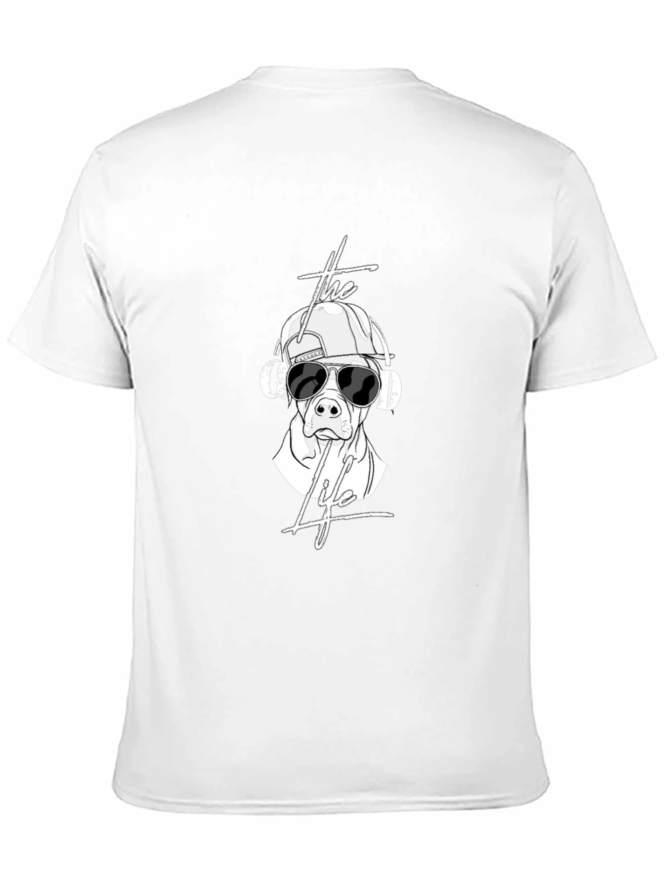 The Life Dog Graphic Tee - Cool & Casual