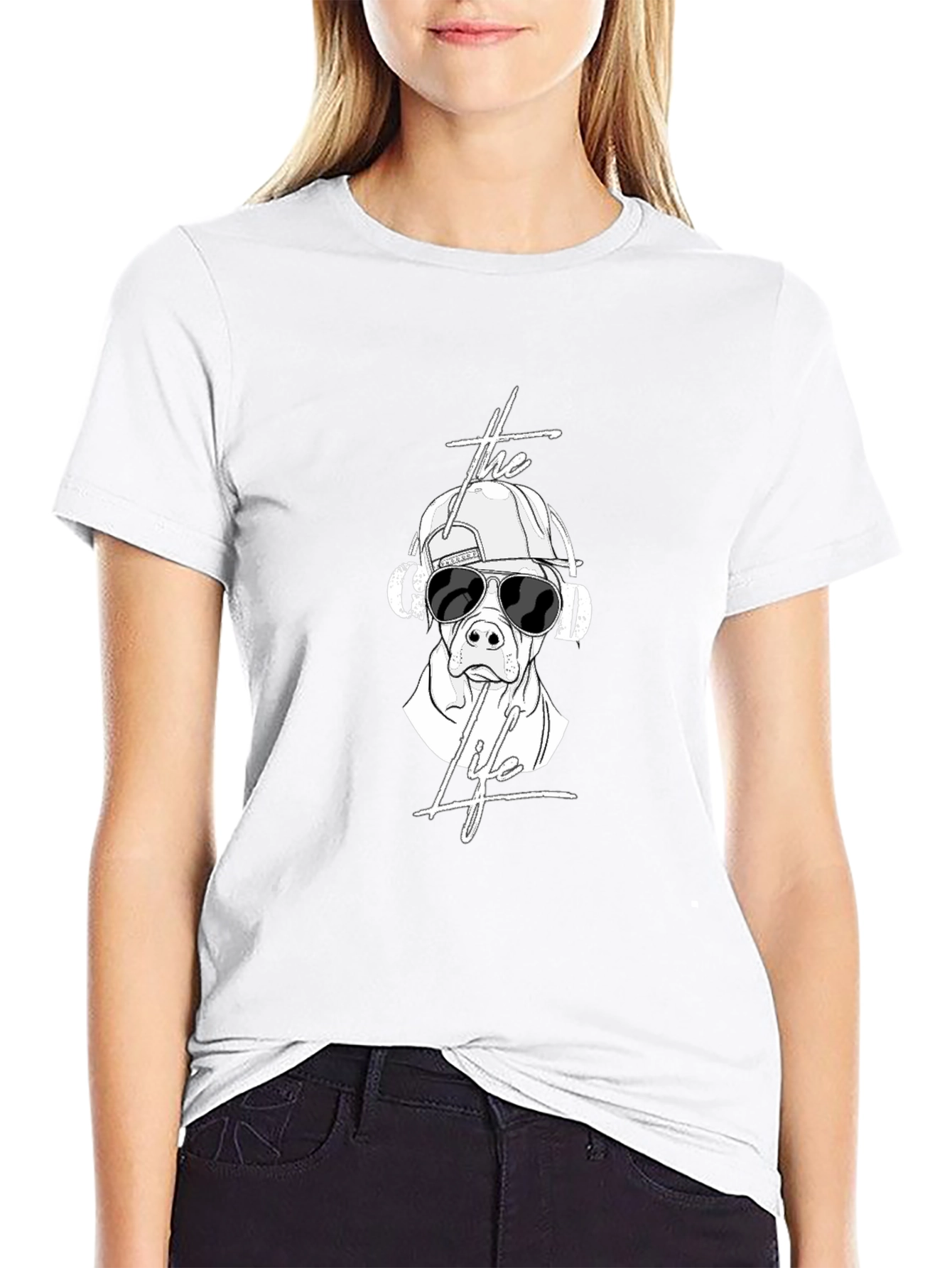 The Life Dog Graphic Tee - Cool & Casual