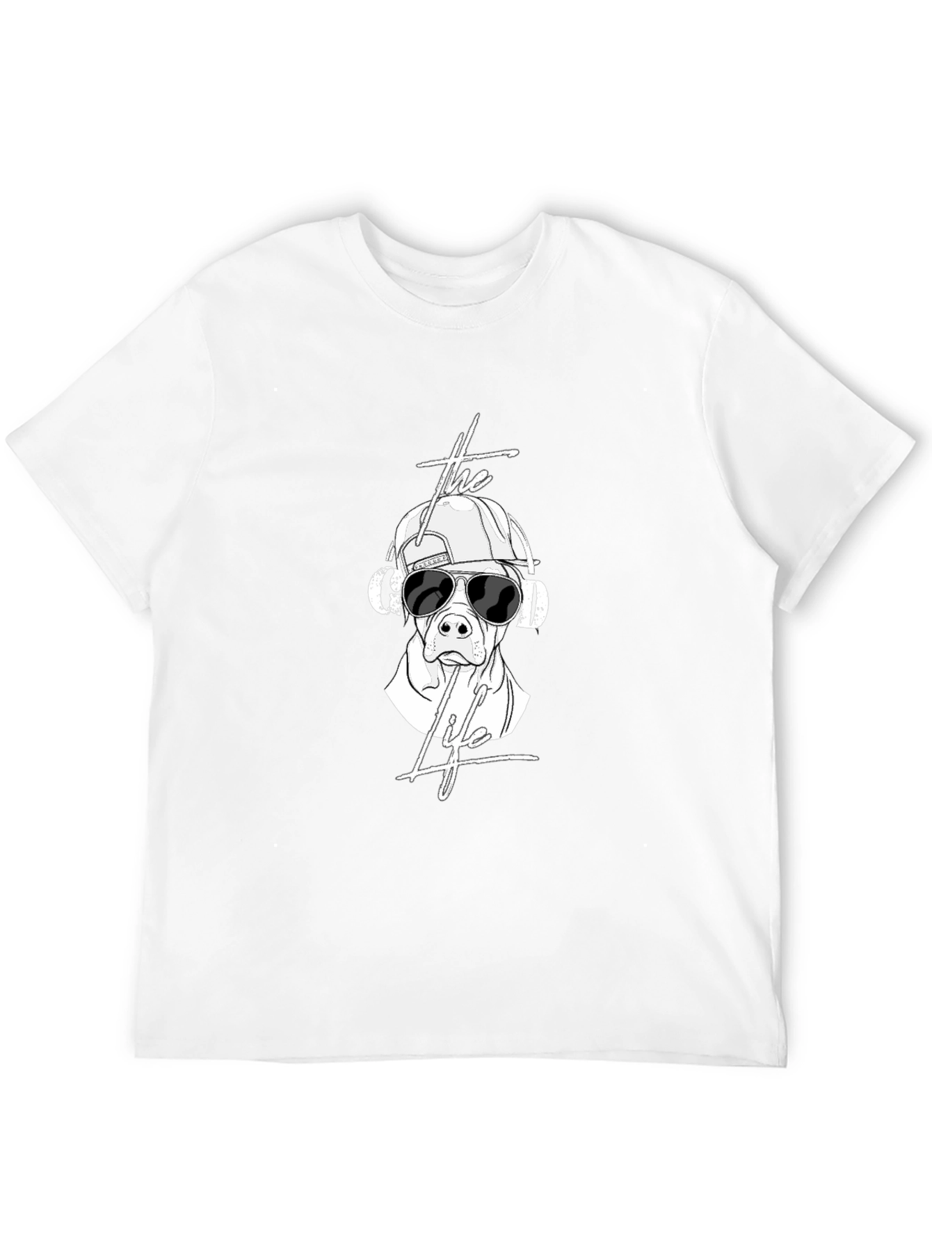 The Life Dog Graphic Tee - Cool & Casual