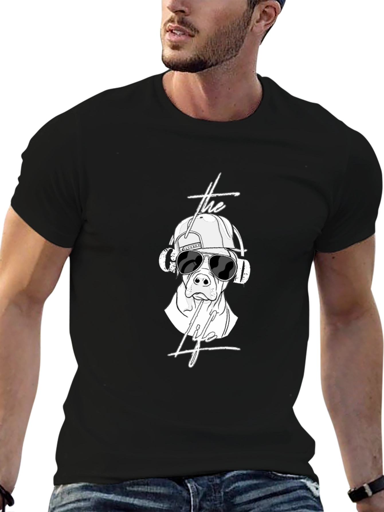 The Life Dog Graphic Tee - Cool & Casual