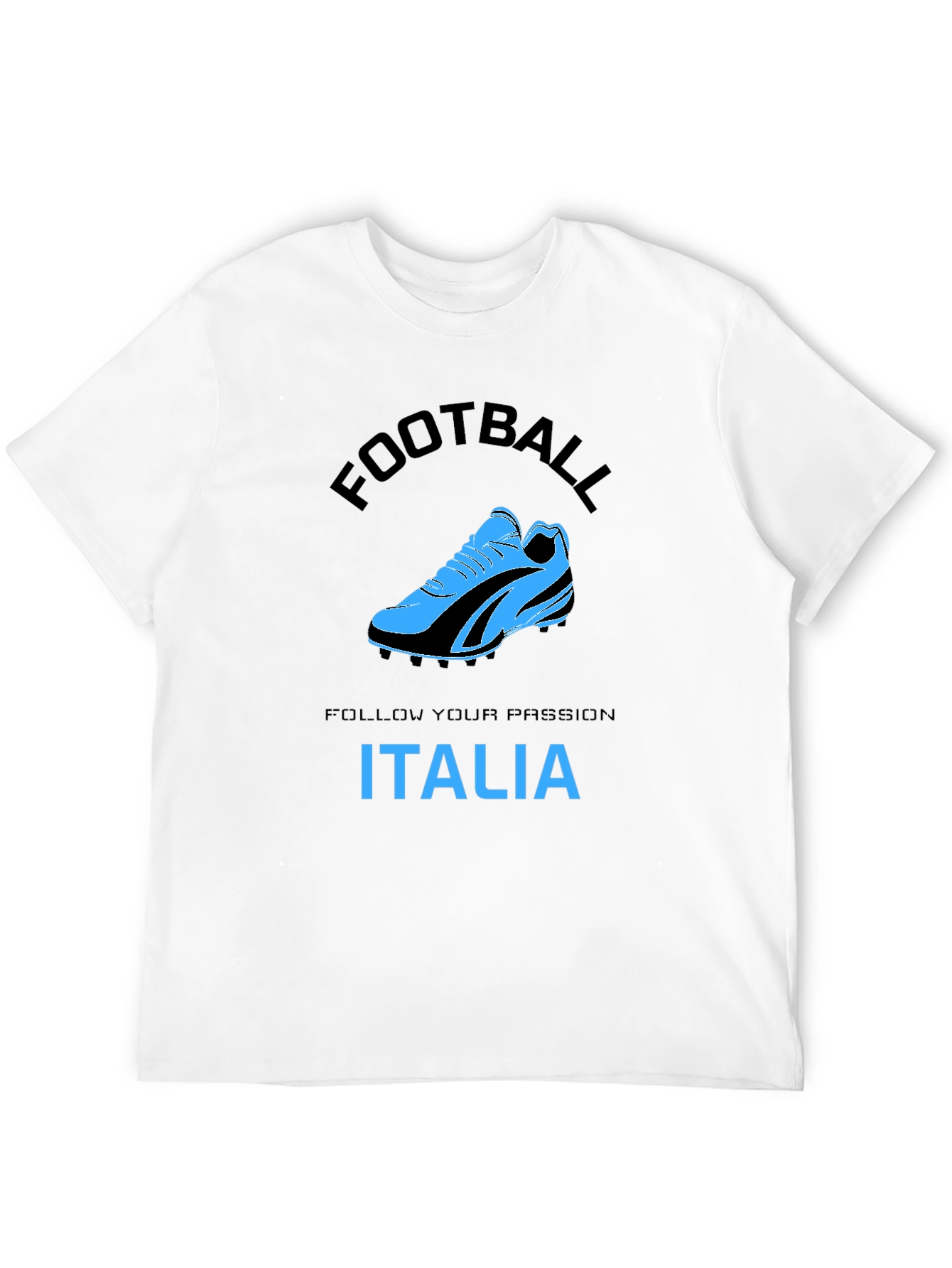 Italia Football T-Shirt - Passion & Style