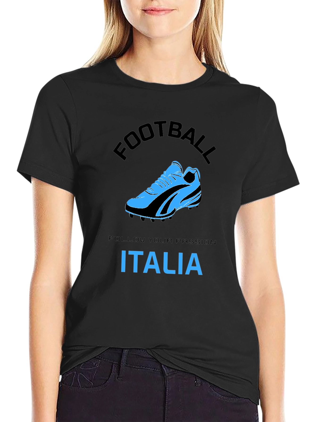 Italia Football T-Shirt - Passion & Style