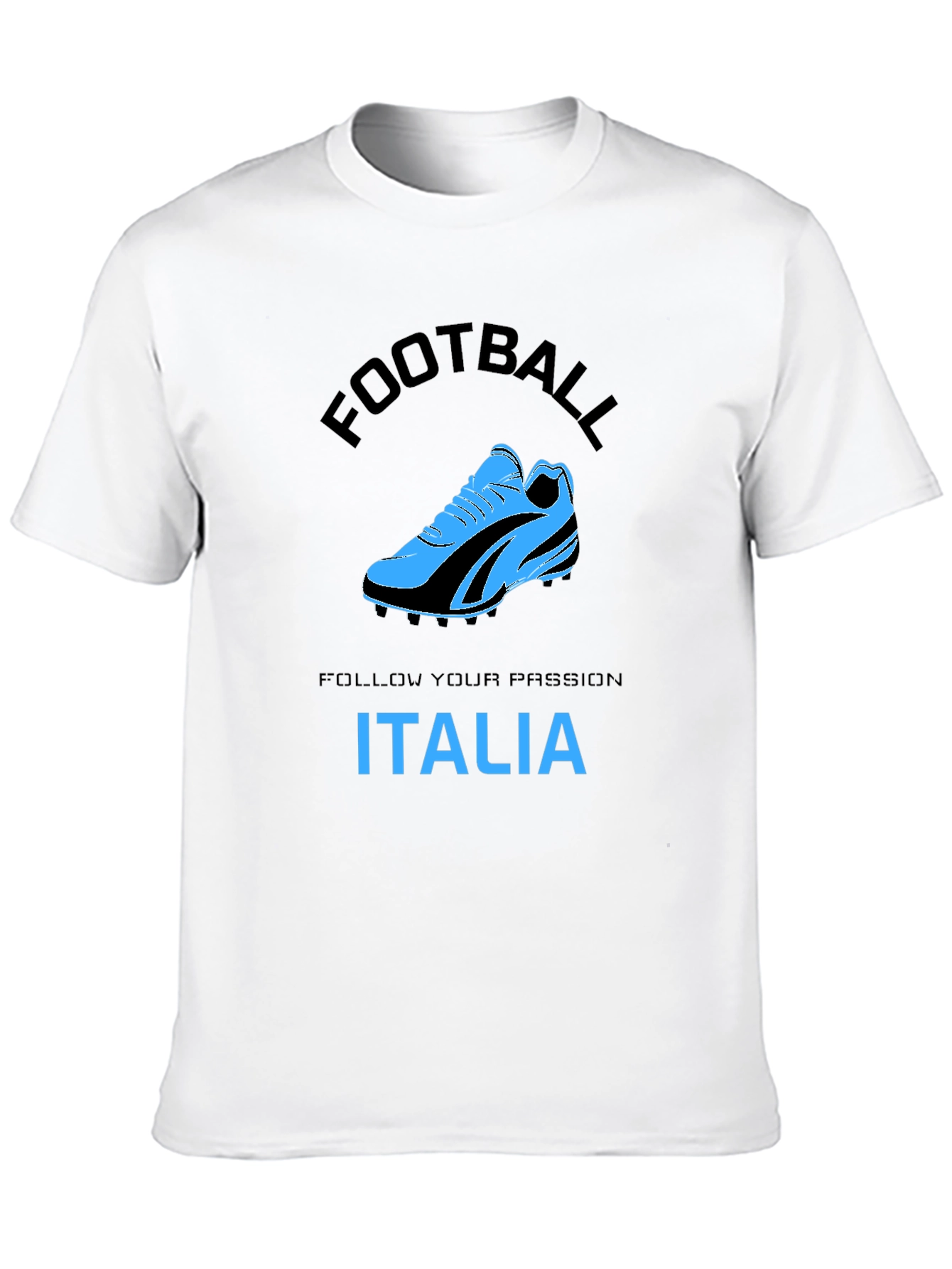 Italia Football T-Shirt - Passion & Style