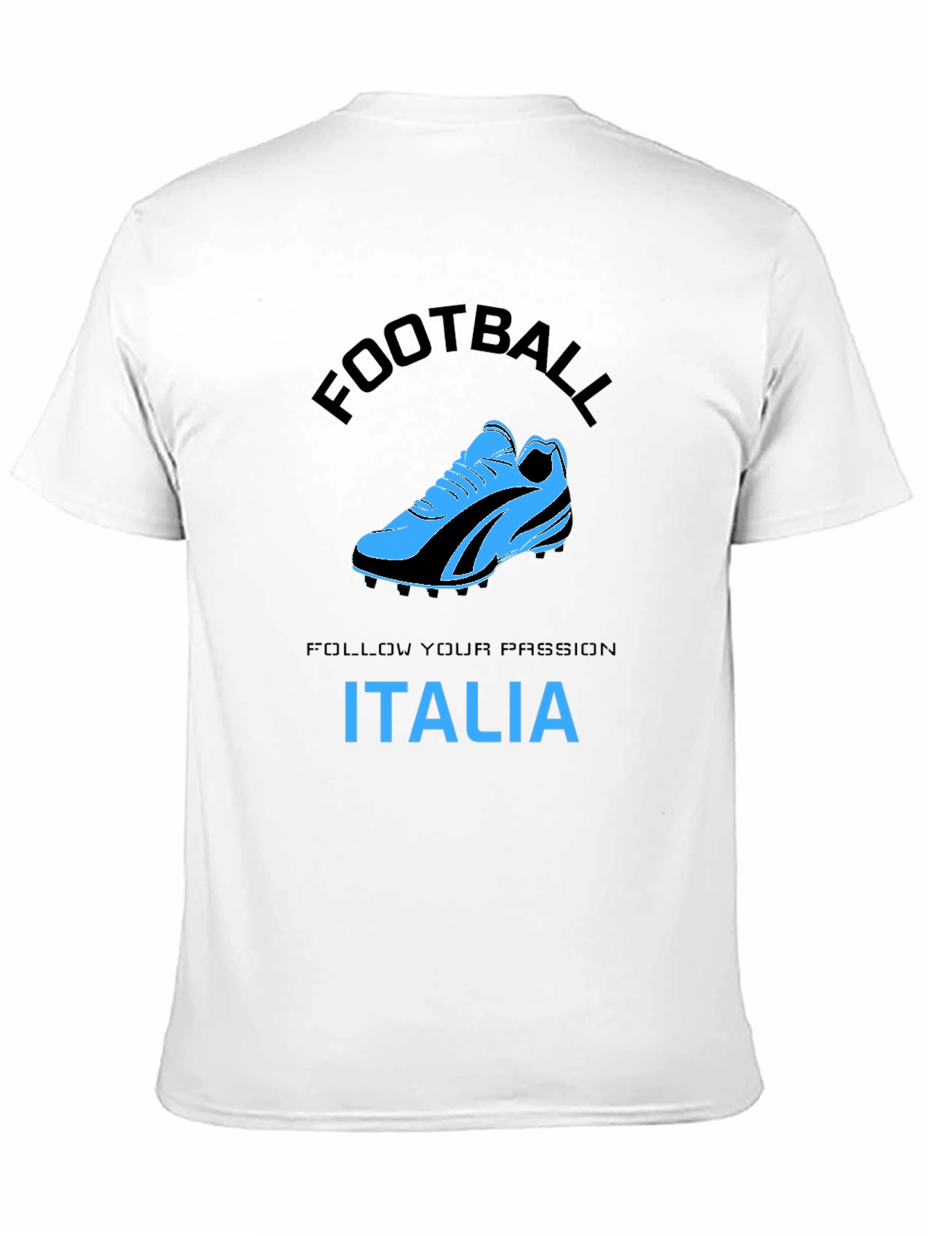 Italia Football T-Shirt - Passion & Style