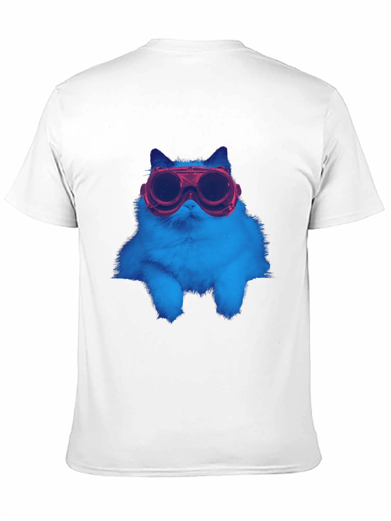 Cool Cat Goggles T-Shirt - Unique Graphic Tee