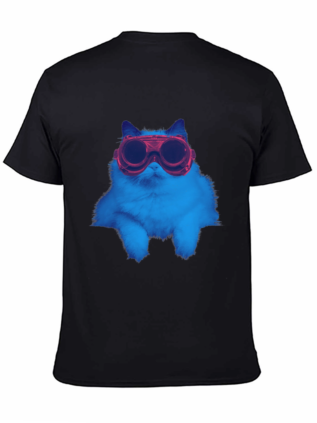 Cool Cat Goggles T-Shirt - Unique Graphic Tee