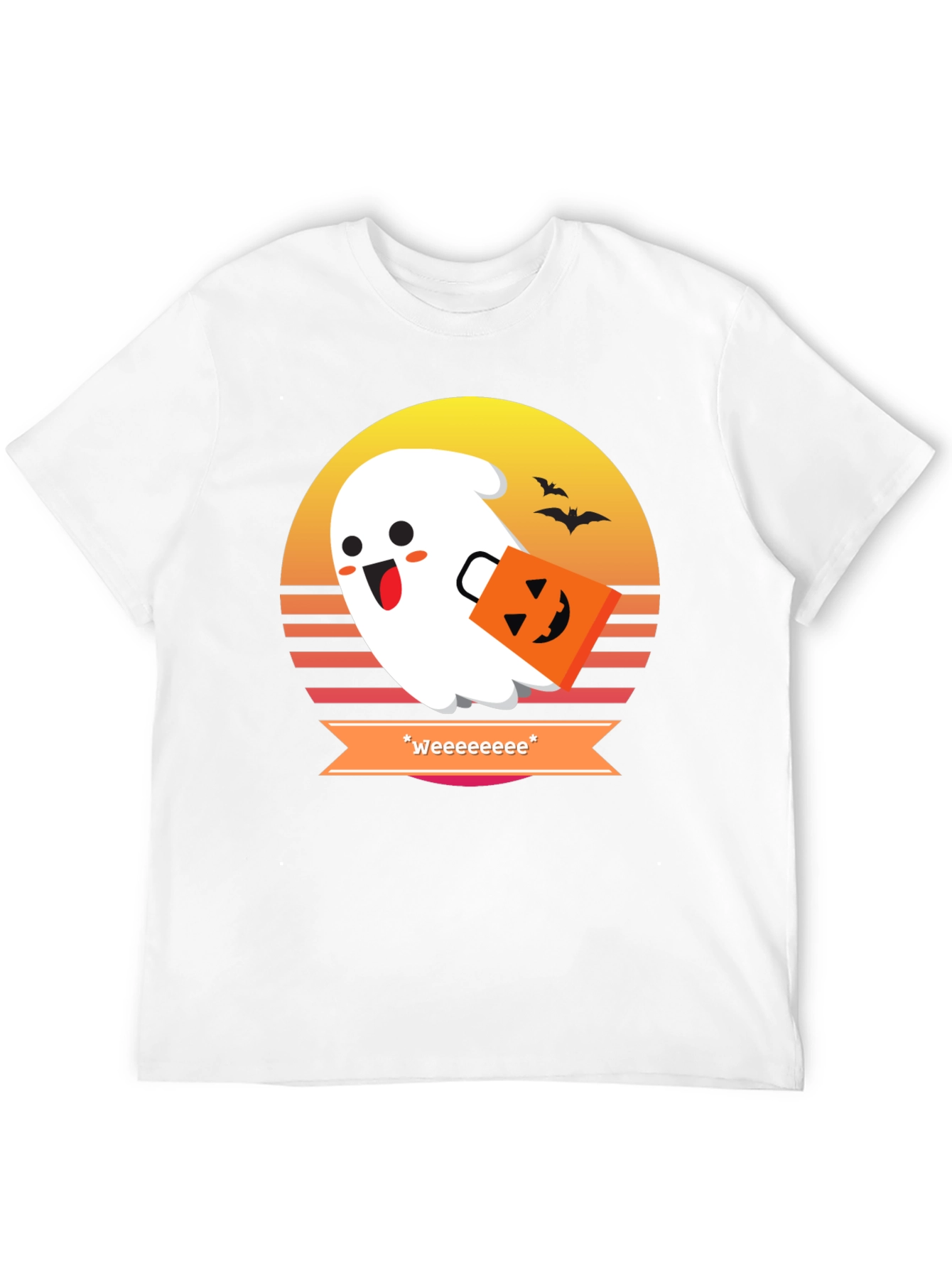 Spooky Cute Ghost Halloween Tee