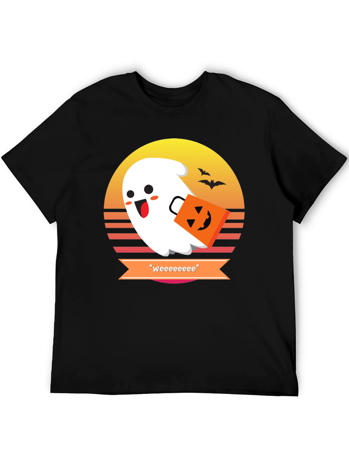 Spooky Cute Ghost Halloween Tee