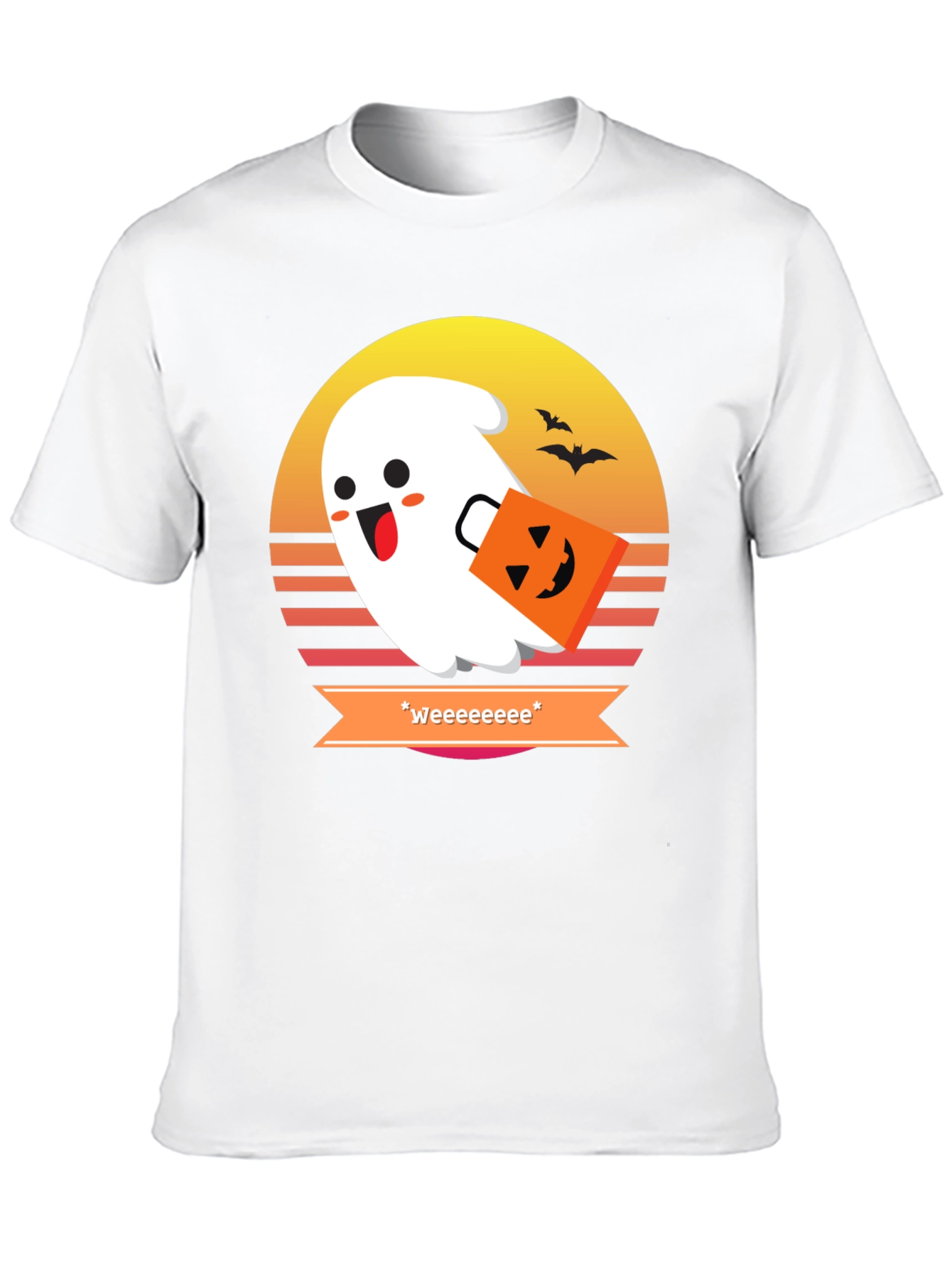 Spooky Cute Ghost Halloween Tee