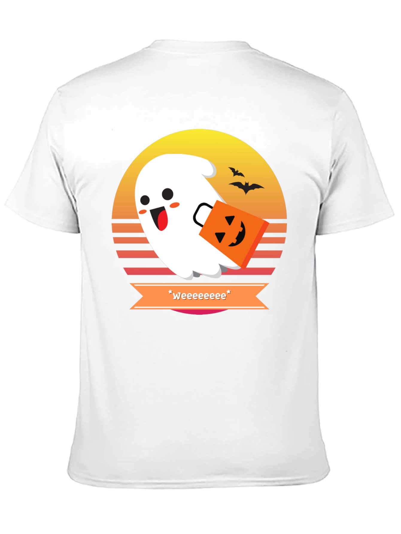 Spooky Cute Ghost Halloween Tee