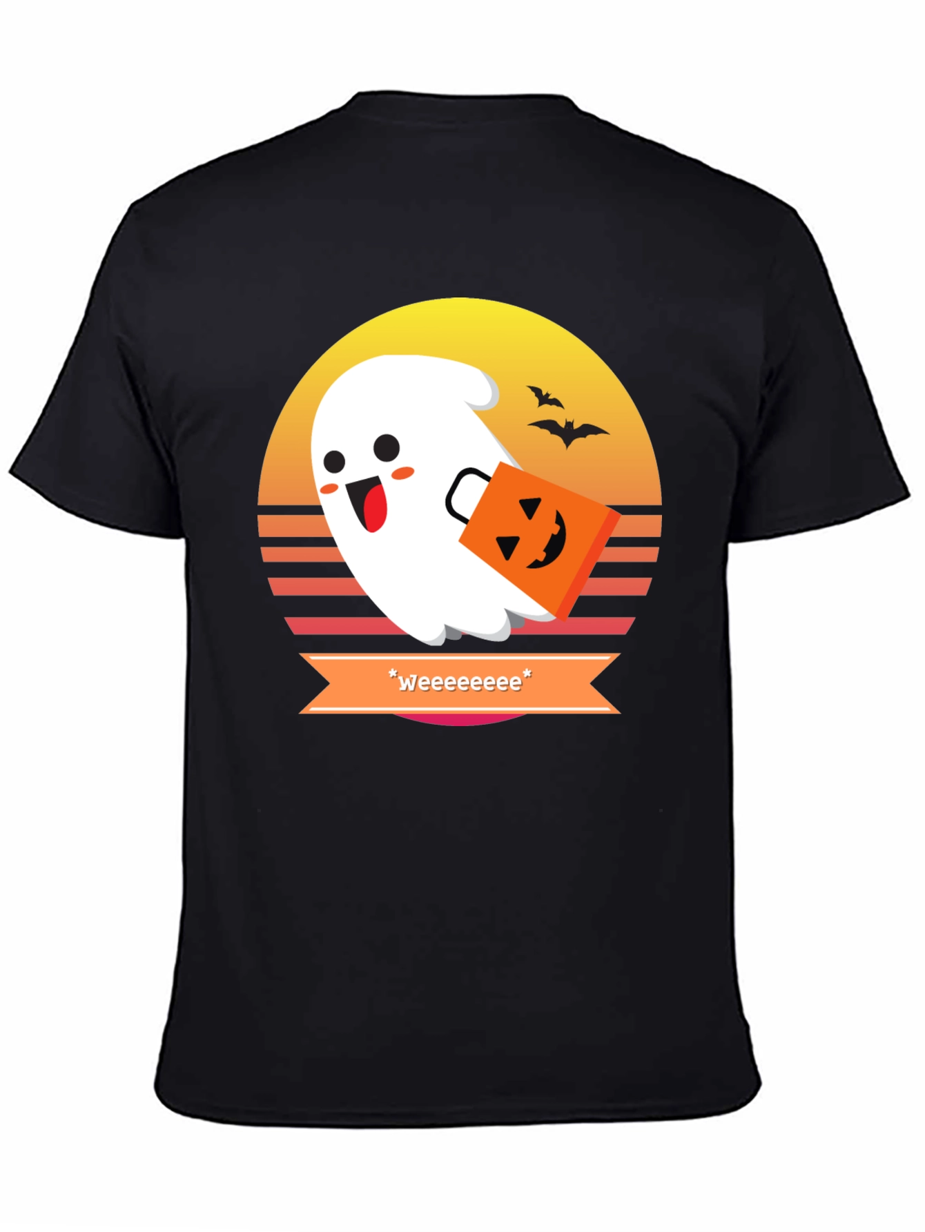 Spooky Cute Ghost Halloween Tee