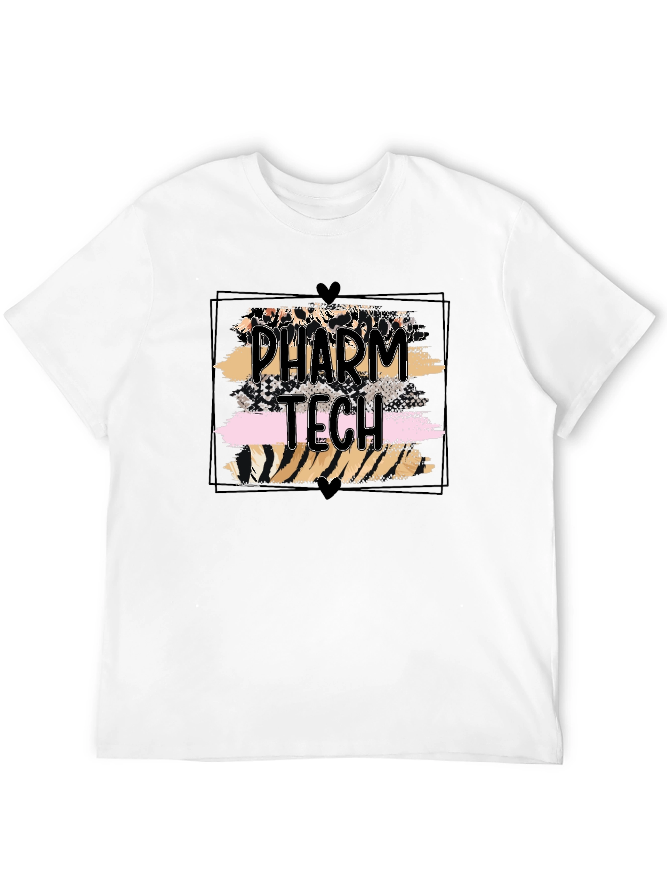 Pharm Tech T-Shirt - Leopard Print