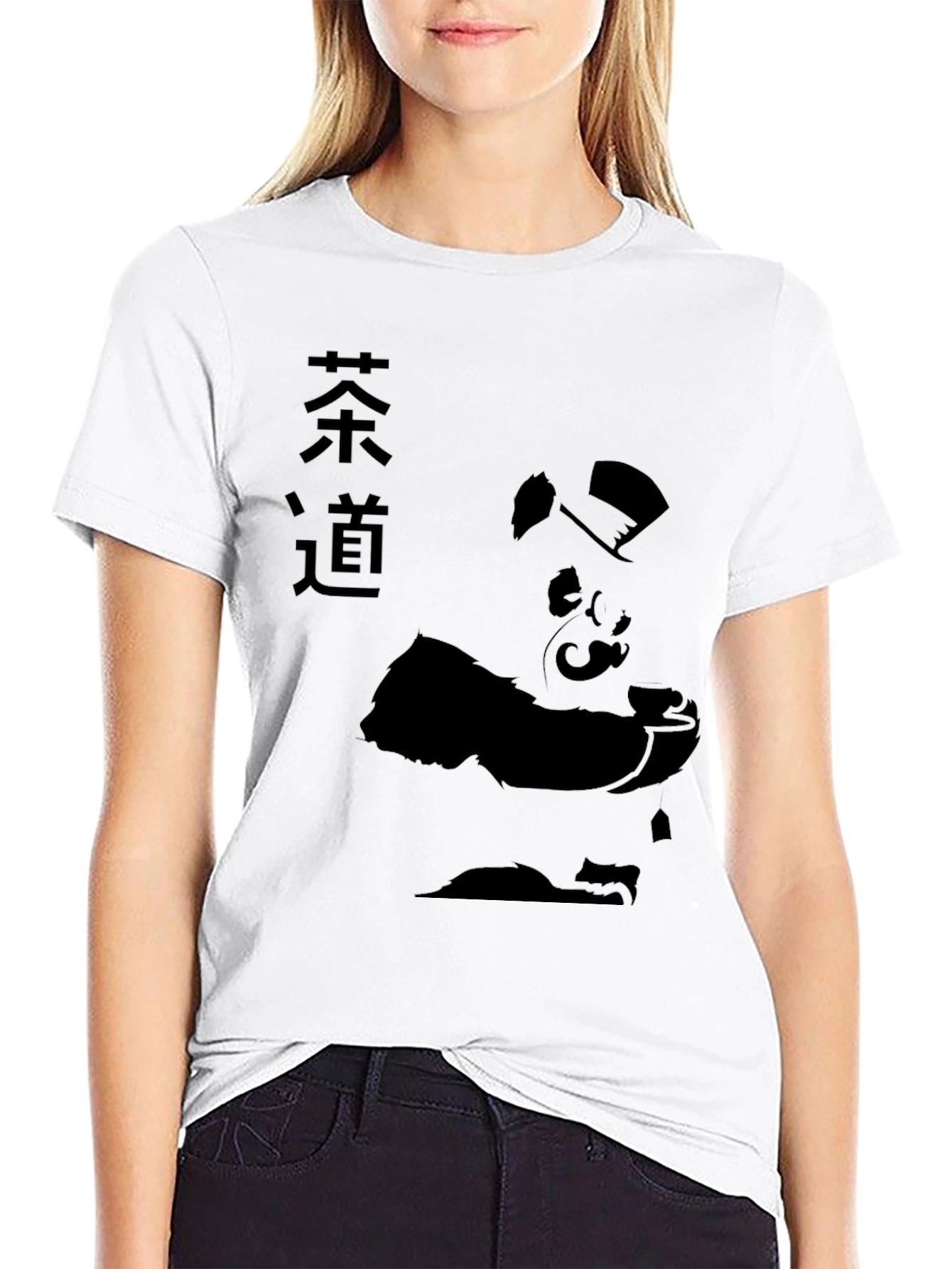 Panda Tea Ceremony T-Shirt - Unique Graphic Tee