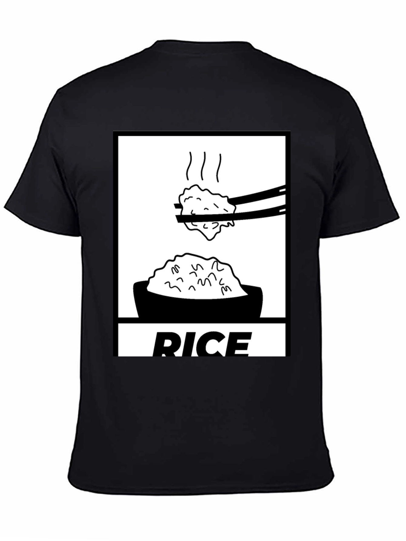 Rice Graphic Tee - Foodie T-Shirt