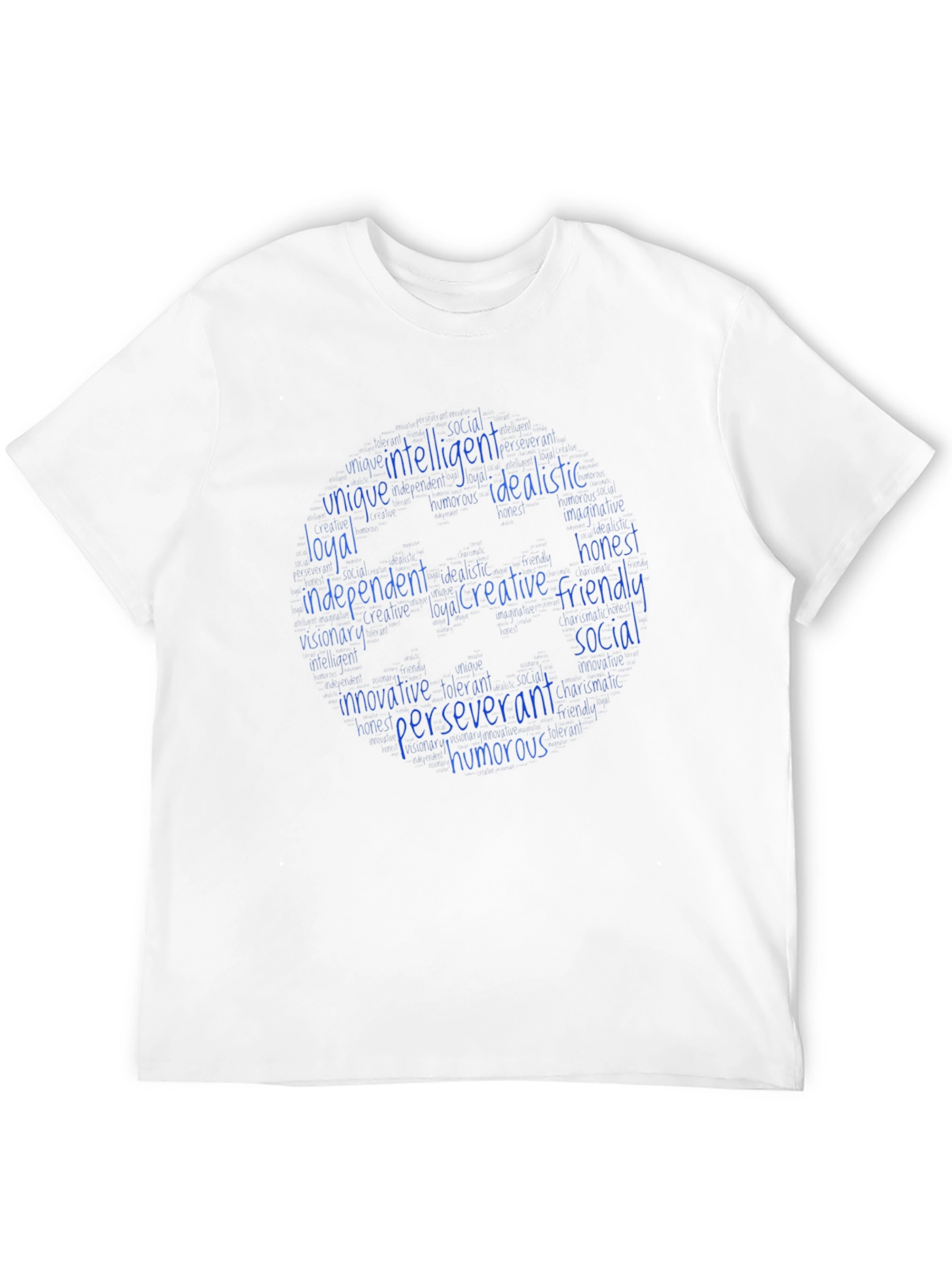 Word Cloud T-Shirt - Unique & Creative Design