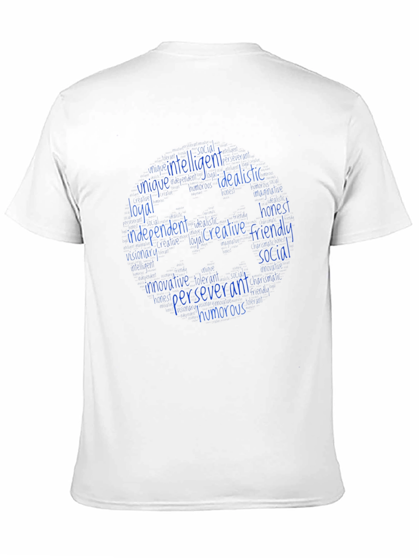 Word Cloud T-Shirt - Unique & Creative Design