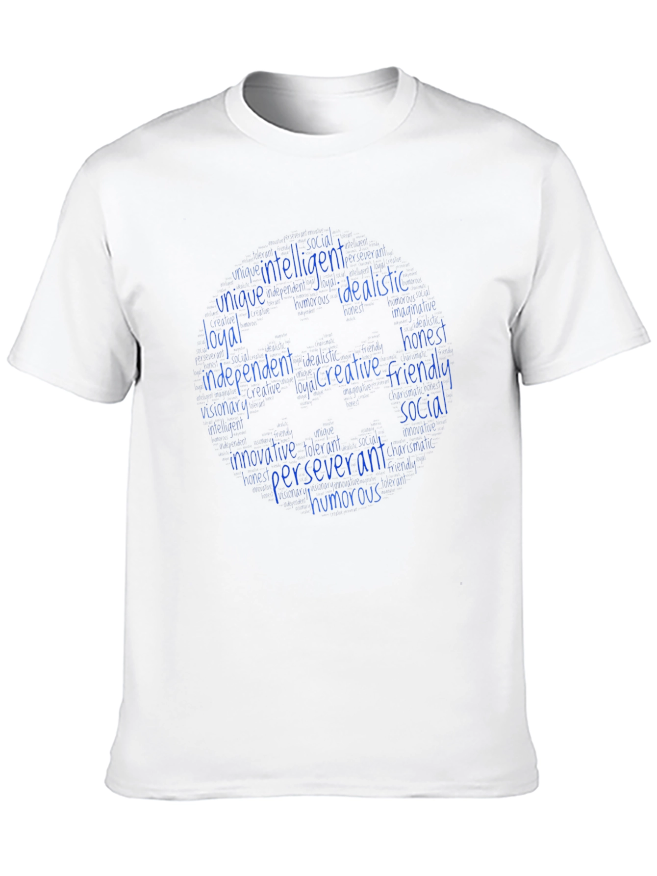 Word Cloud T-Shirt - Unique & Creative Design