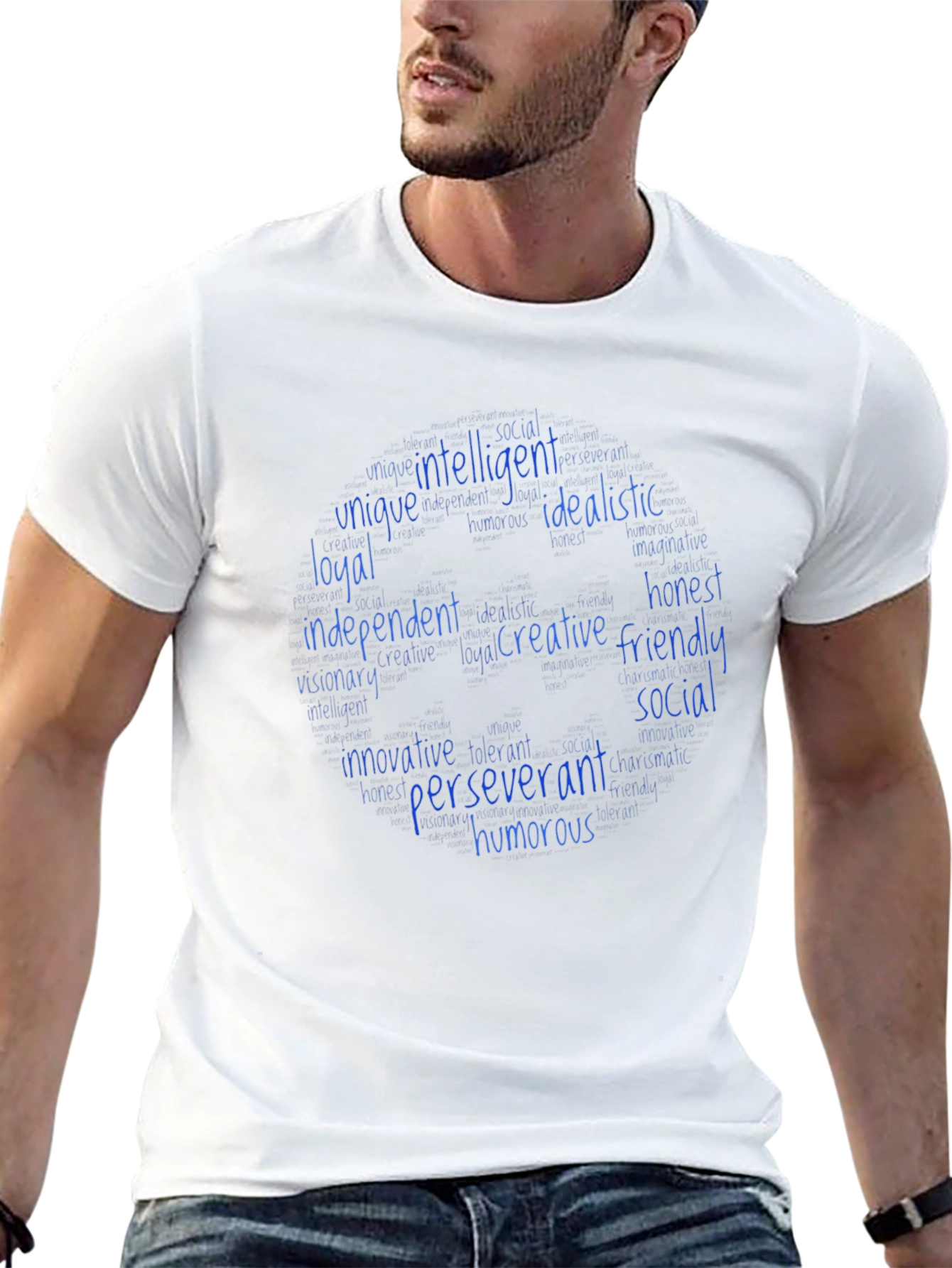 Word Cloud T-Shirt - Unique & Creative Design