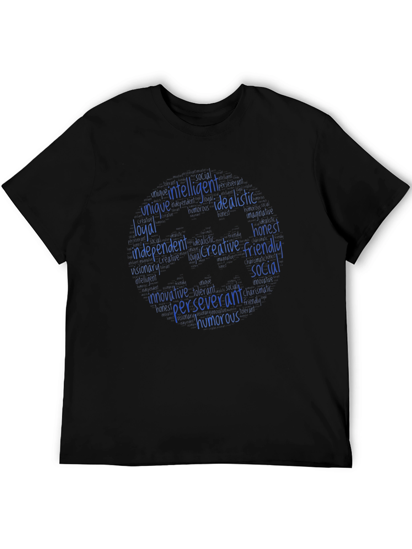 Word Cloud T-Shirt - Unique & Creative Design