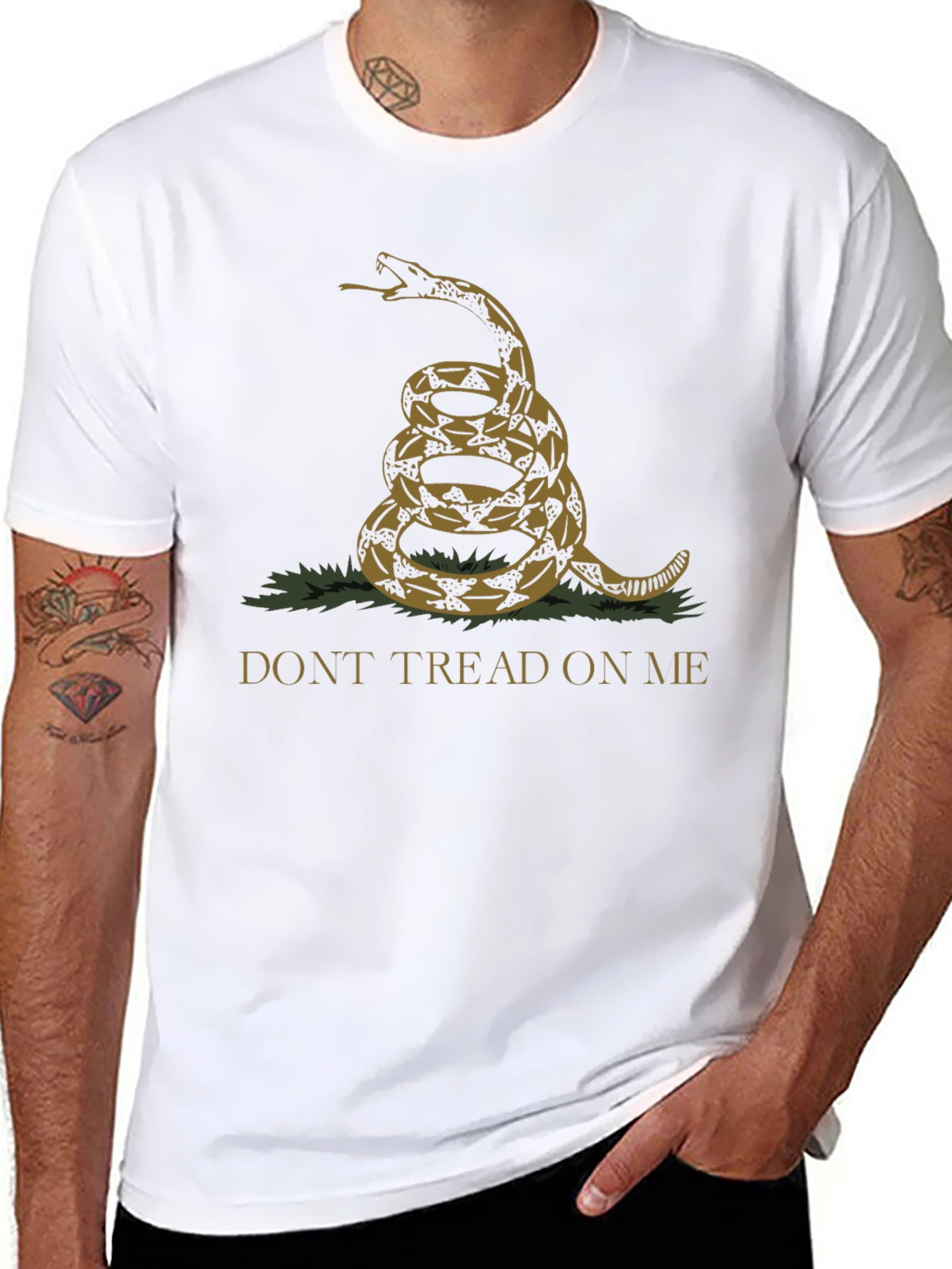 Dont Tread On Me Snake Graphic Tee