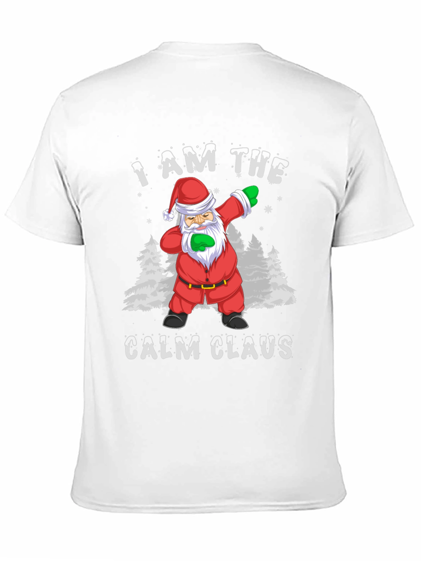 Calm Claus Santa Dabbing Christmas T-Shirt