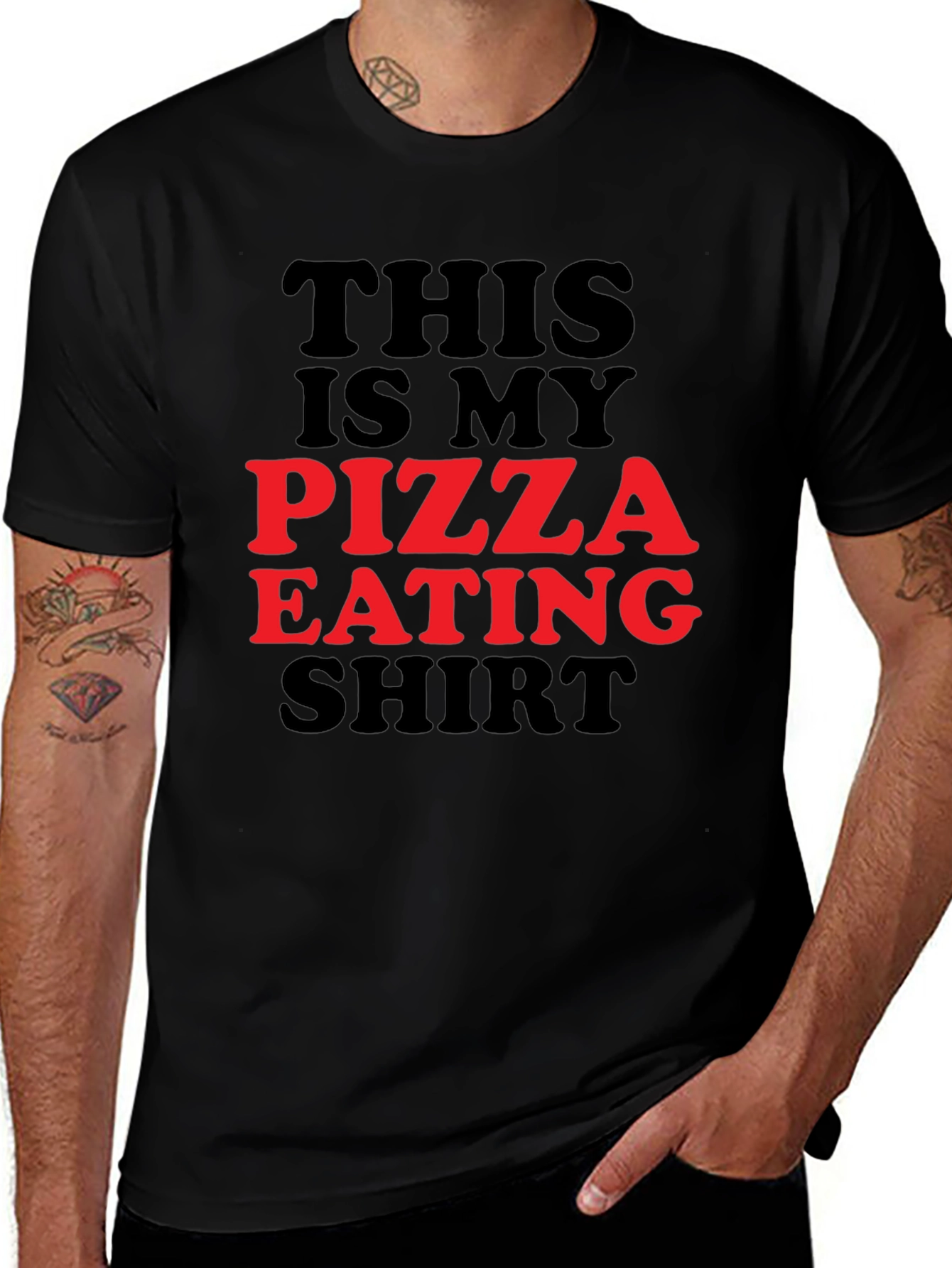 Pizza Eating Shirt - Funny Foodie Tee