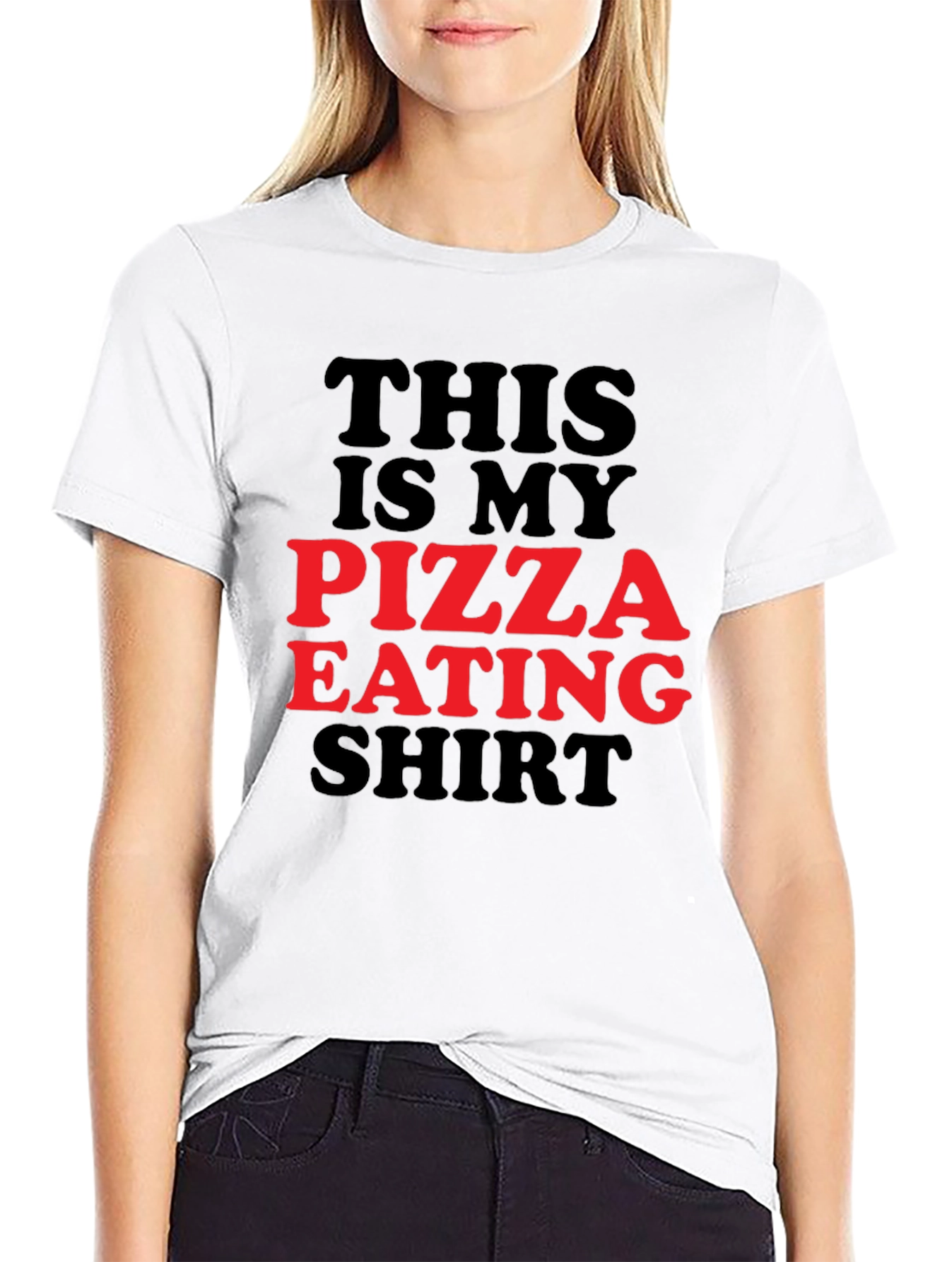 Pizza Eating Shirt - Funny Foodie Tee