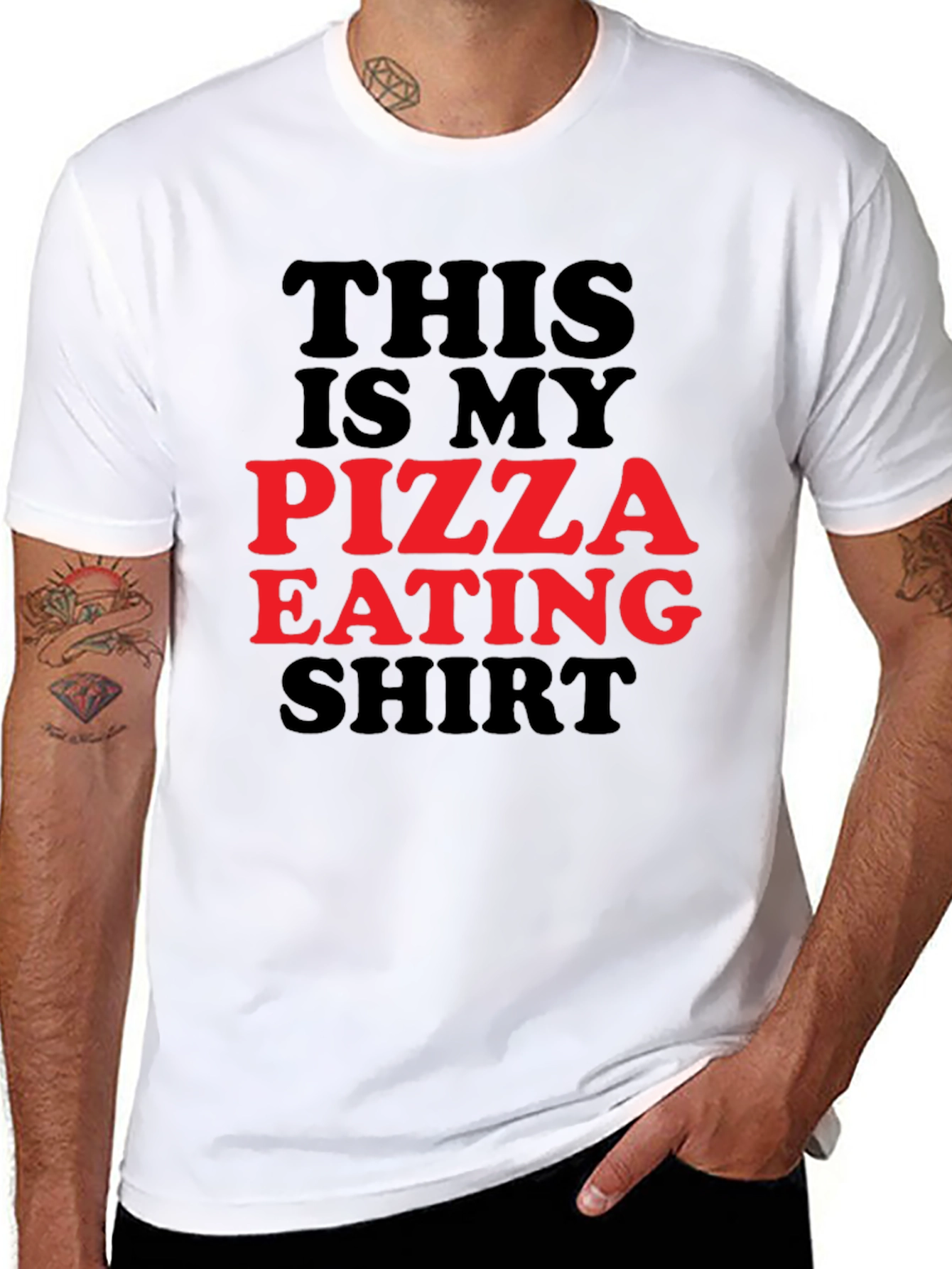 Pizza Eating Shirt - Funny Foodie Tee