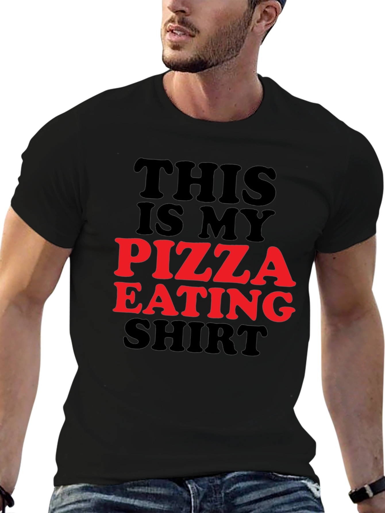 Pizza Eating Shirt - Funny Foodie Tee