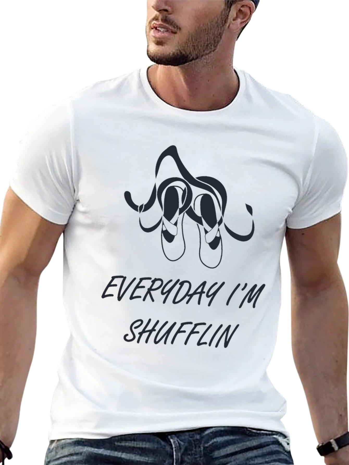Everyday Im Shufflin Graphic T-Shirt