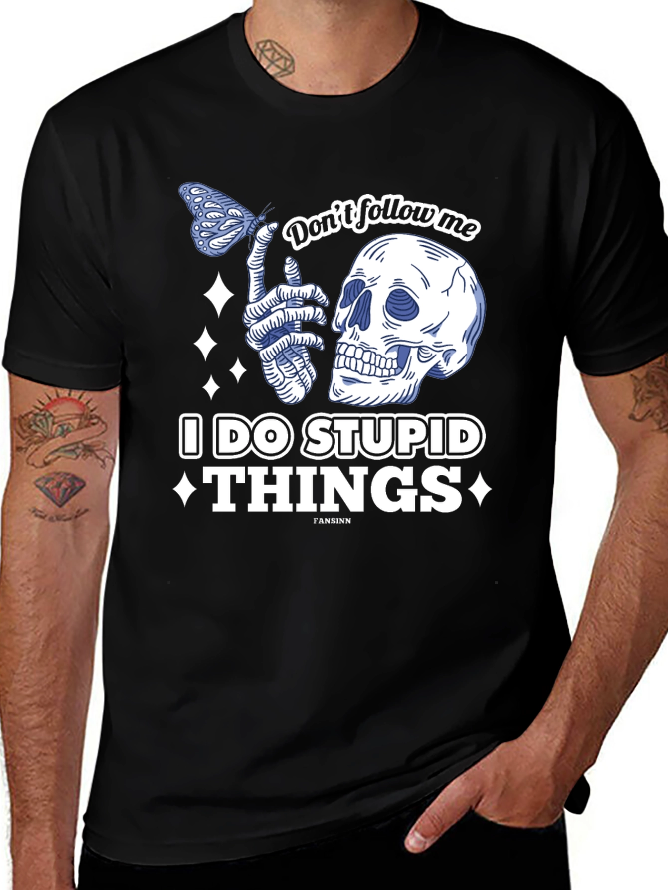 Dont Follow Me Funny Graphic T-Shirt