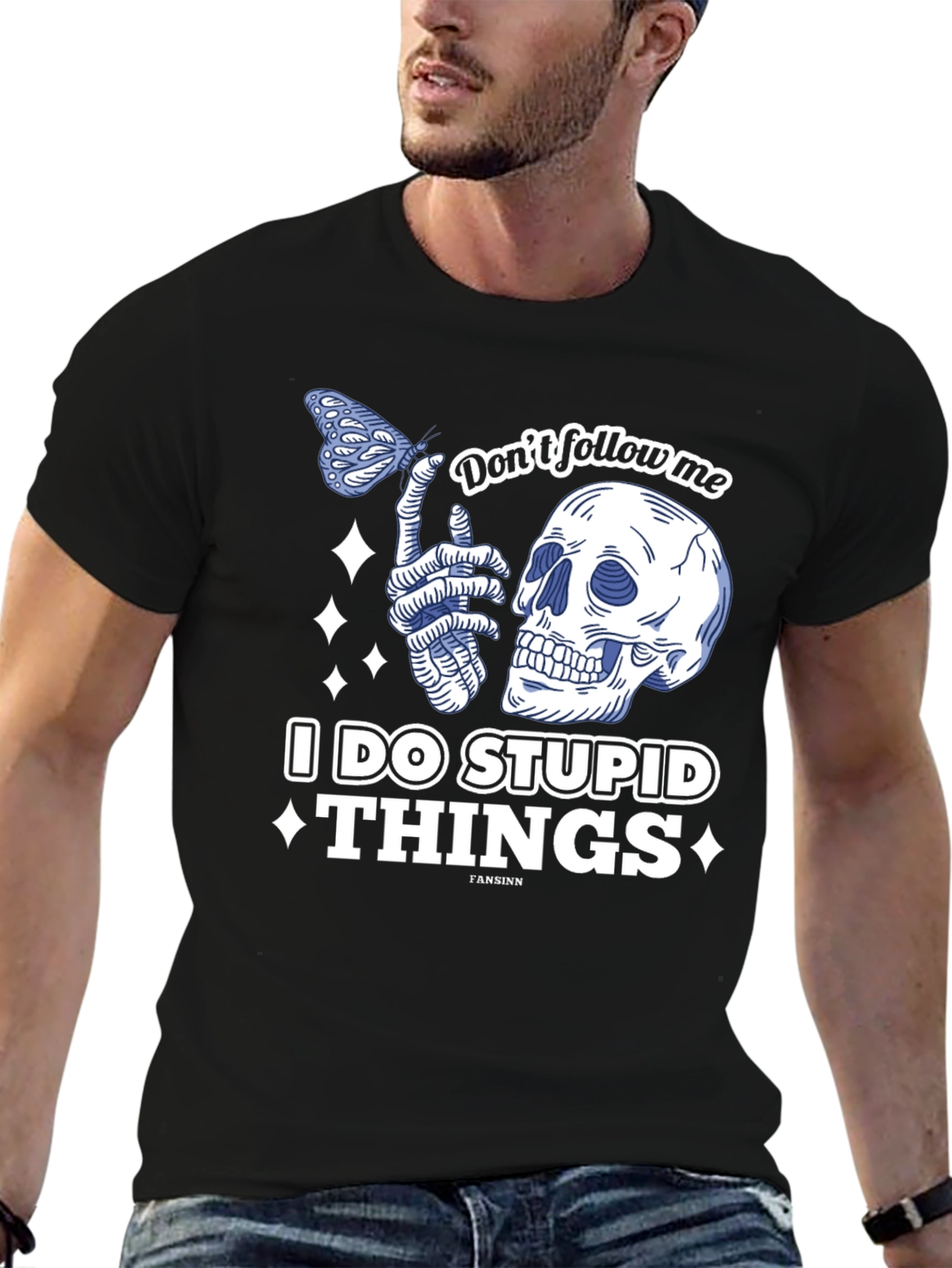 Dont Follow Me Funny Graphic T-Shirt