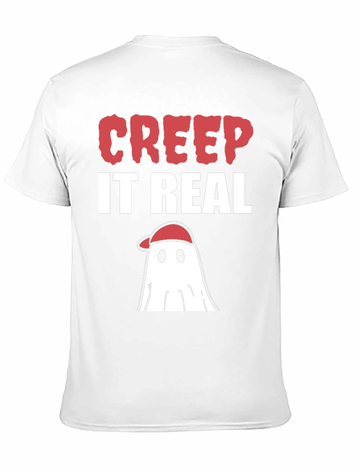 Creep It Real Ghost T-Shirt - Halloween Tee