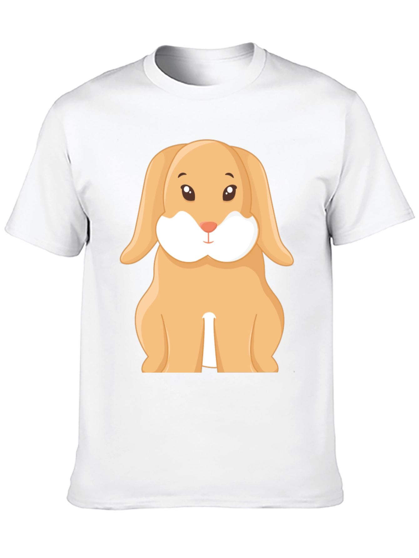 Cute Bunny Graphic Tee - Unisex Soft Cotton Shirt