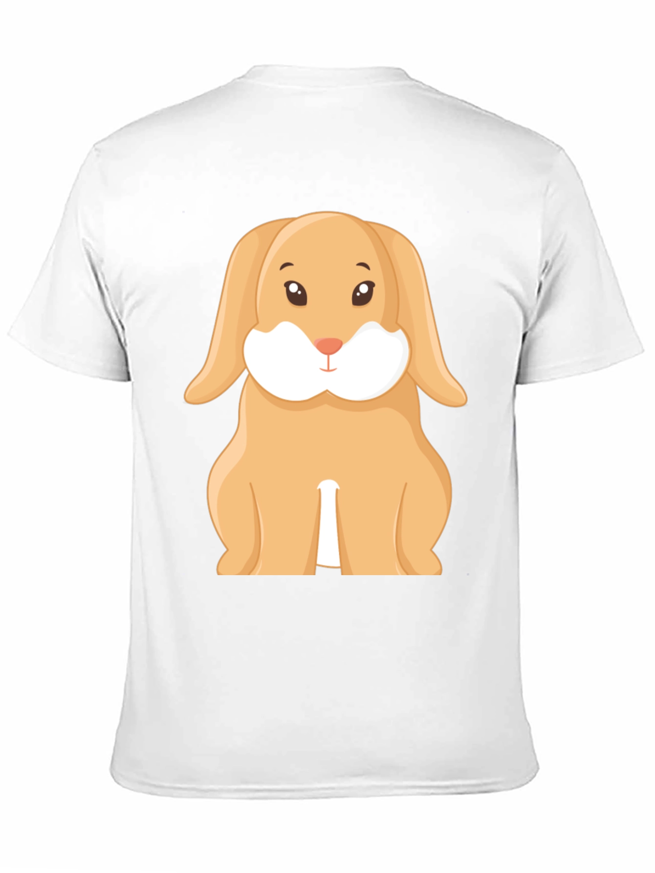 Cute Bunny Graphic Tee - Unisex Soft Cotton Shirt