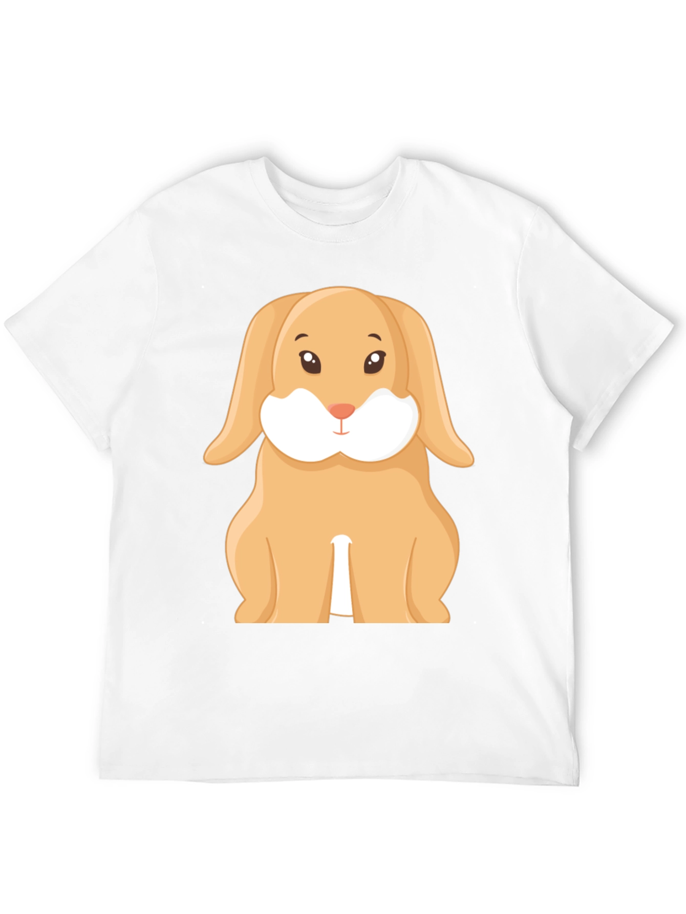Cute Bunny Graphic Tee - Unisex Soft Cotton Shirt