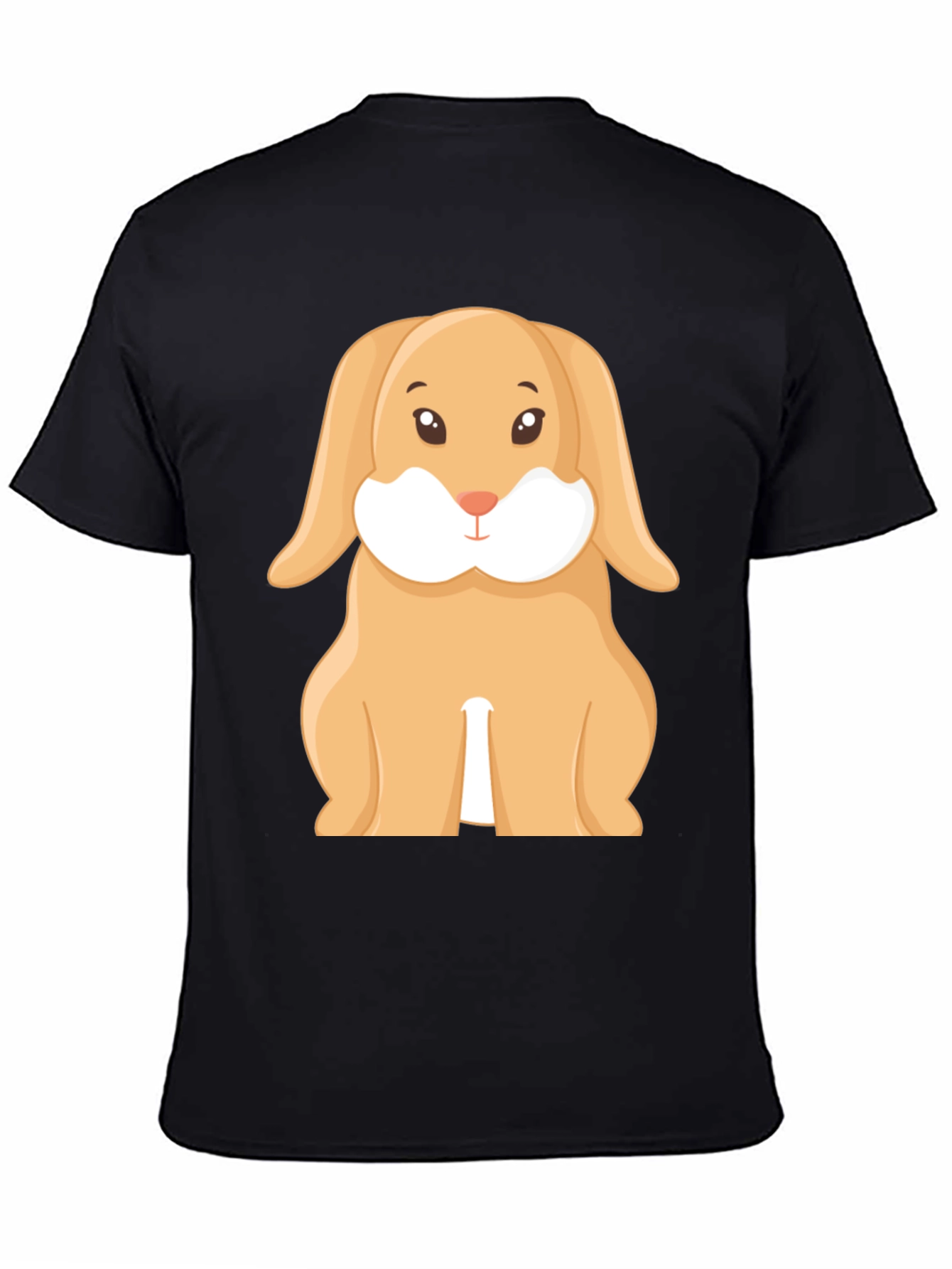 Cute Bunny Graphic Tee - Unisex Soft Cotton Shirt