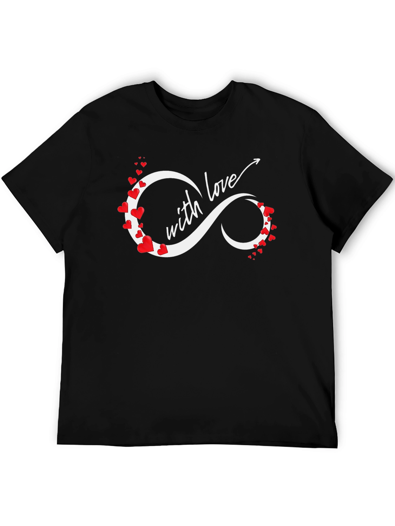 Love Infinity Heart Graphic Tee