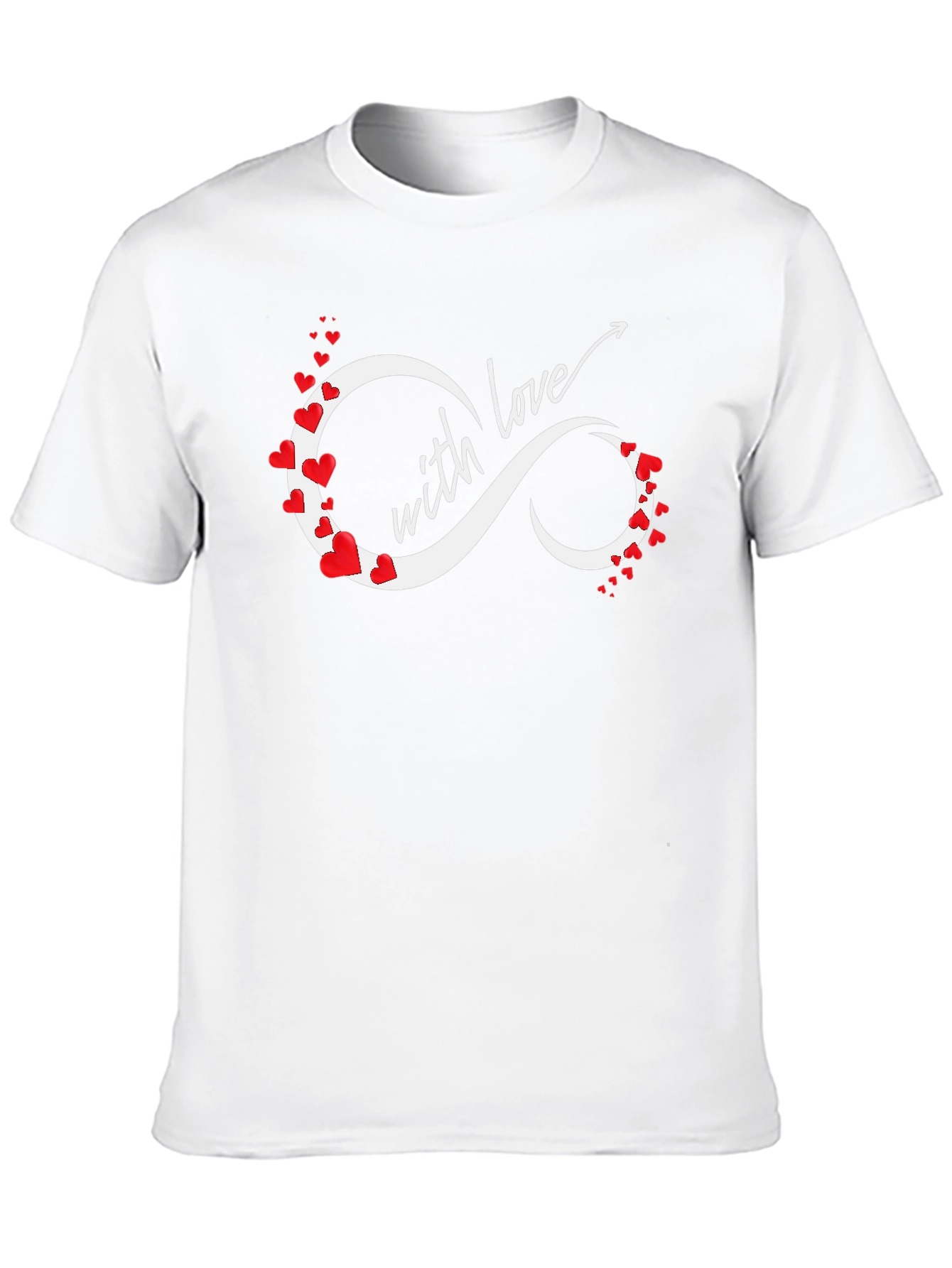 Love Infinity Heart Graphic Tee