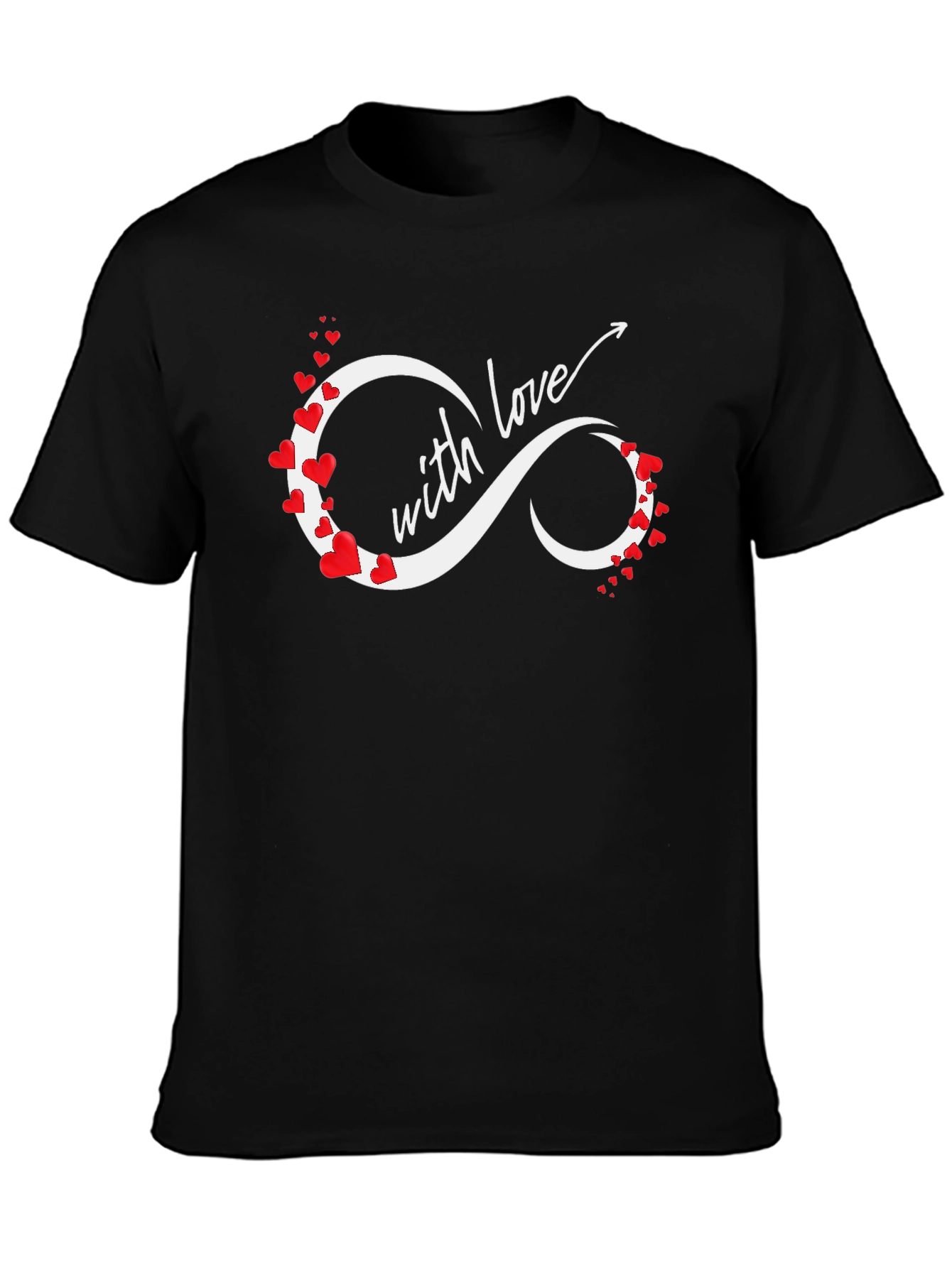 Love Infinity Heart Graphic Tee