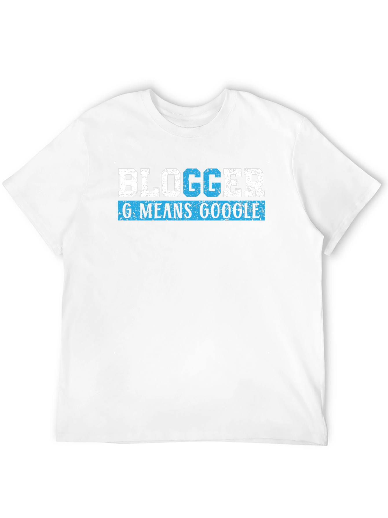 Blogger G Means Google Black T-Shirt