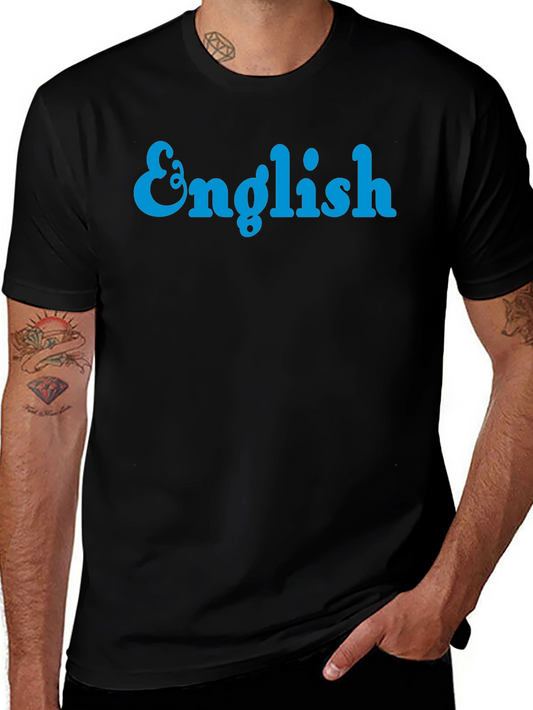 English T-Shirt - Fun Stylish and Comfortable
