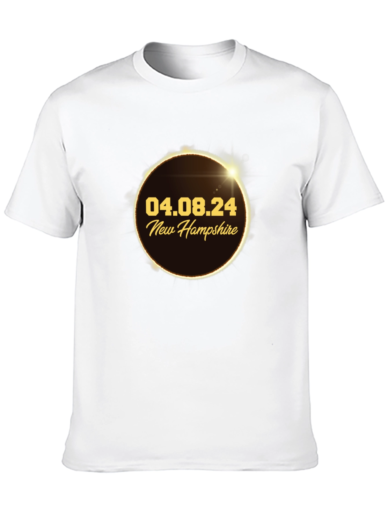 New Hampshire Total Solar Eclipse April 8 2024 T-Shirt