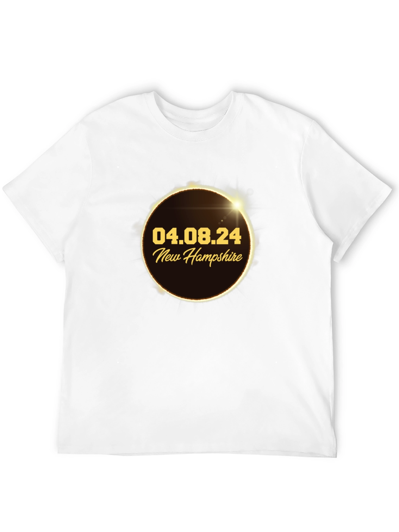 New Hampshire Total Solar Eclipse April 8 2024 T-Shirt
