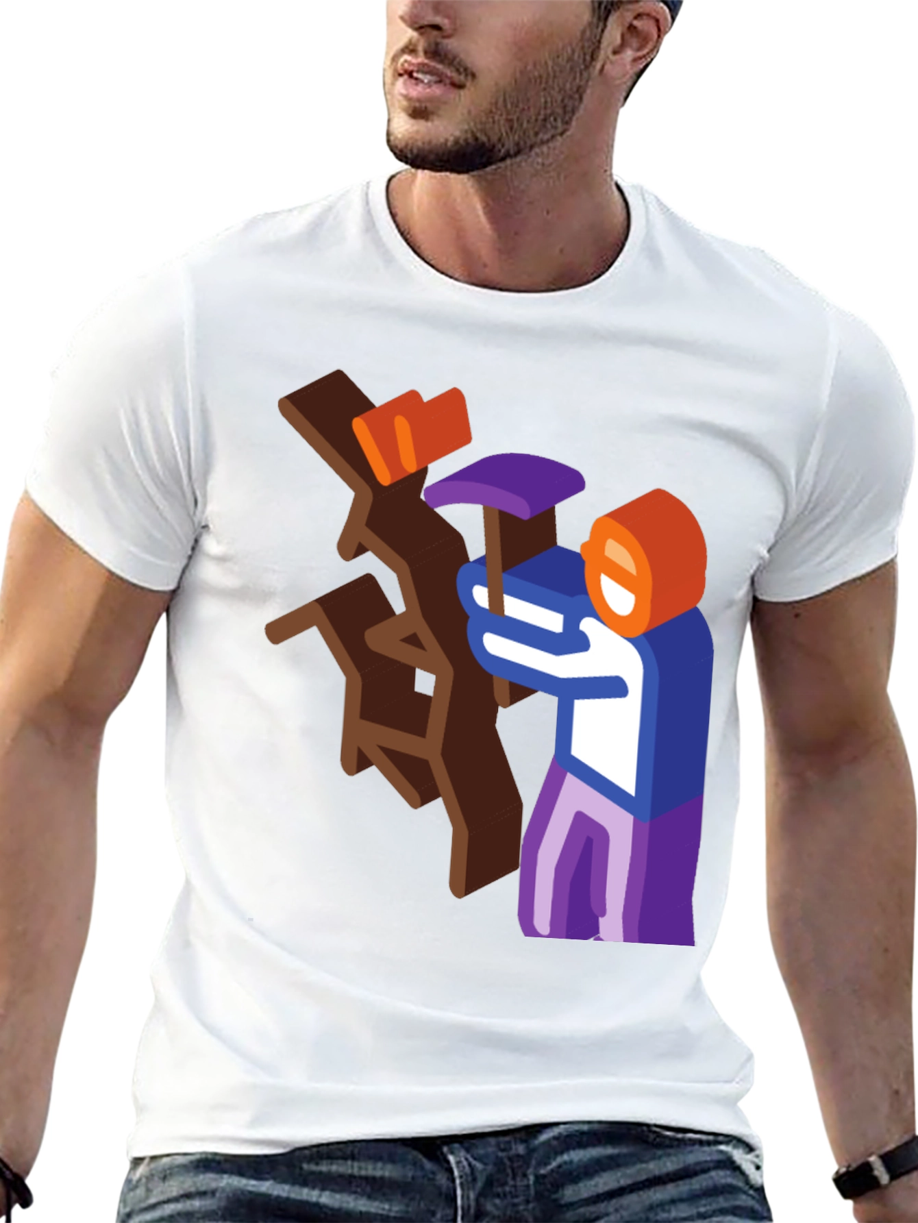 Abstract Isometric Icon T-Shirt