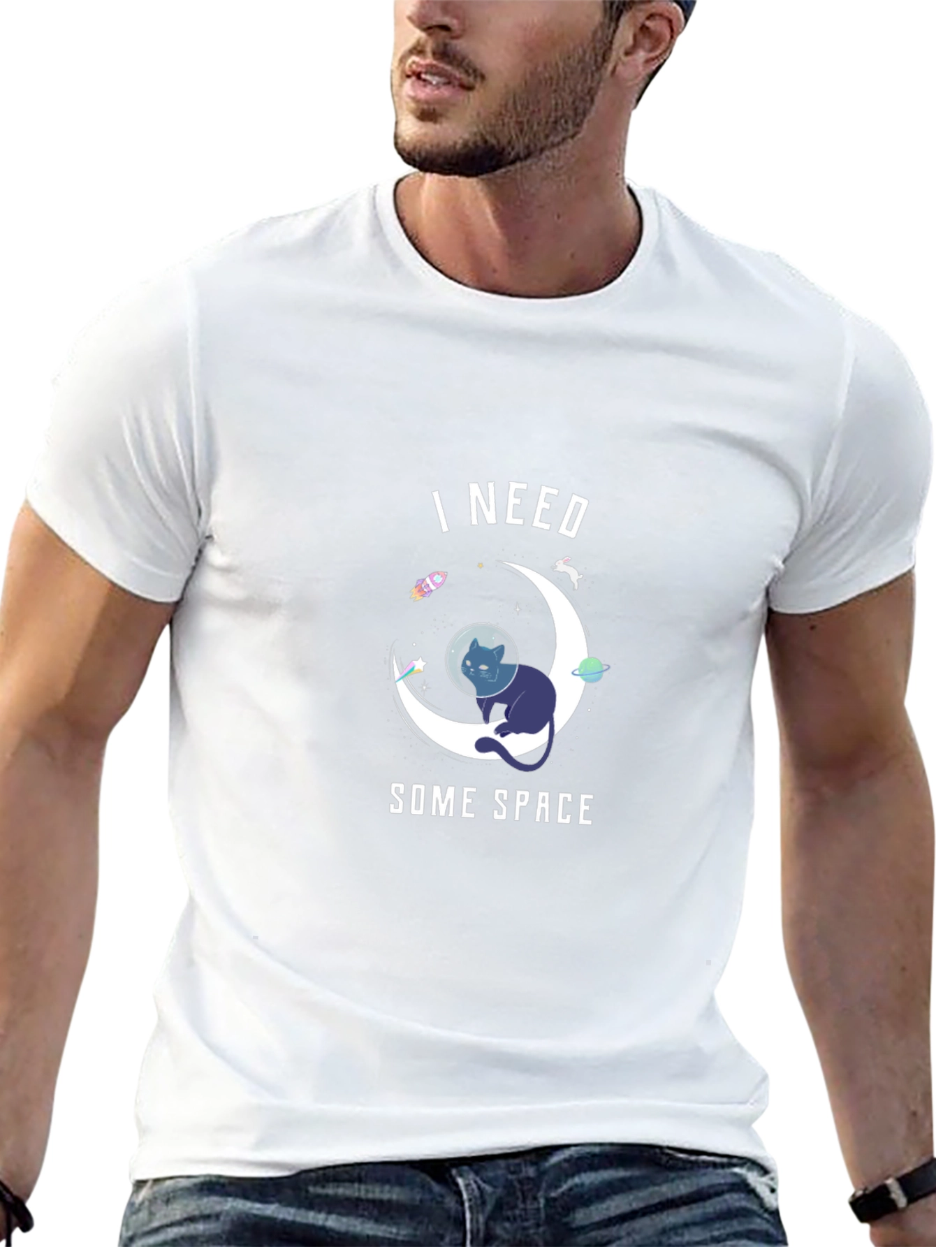 I Need Some Space Cat T-Shirt