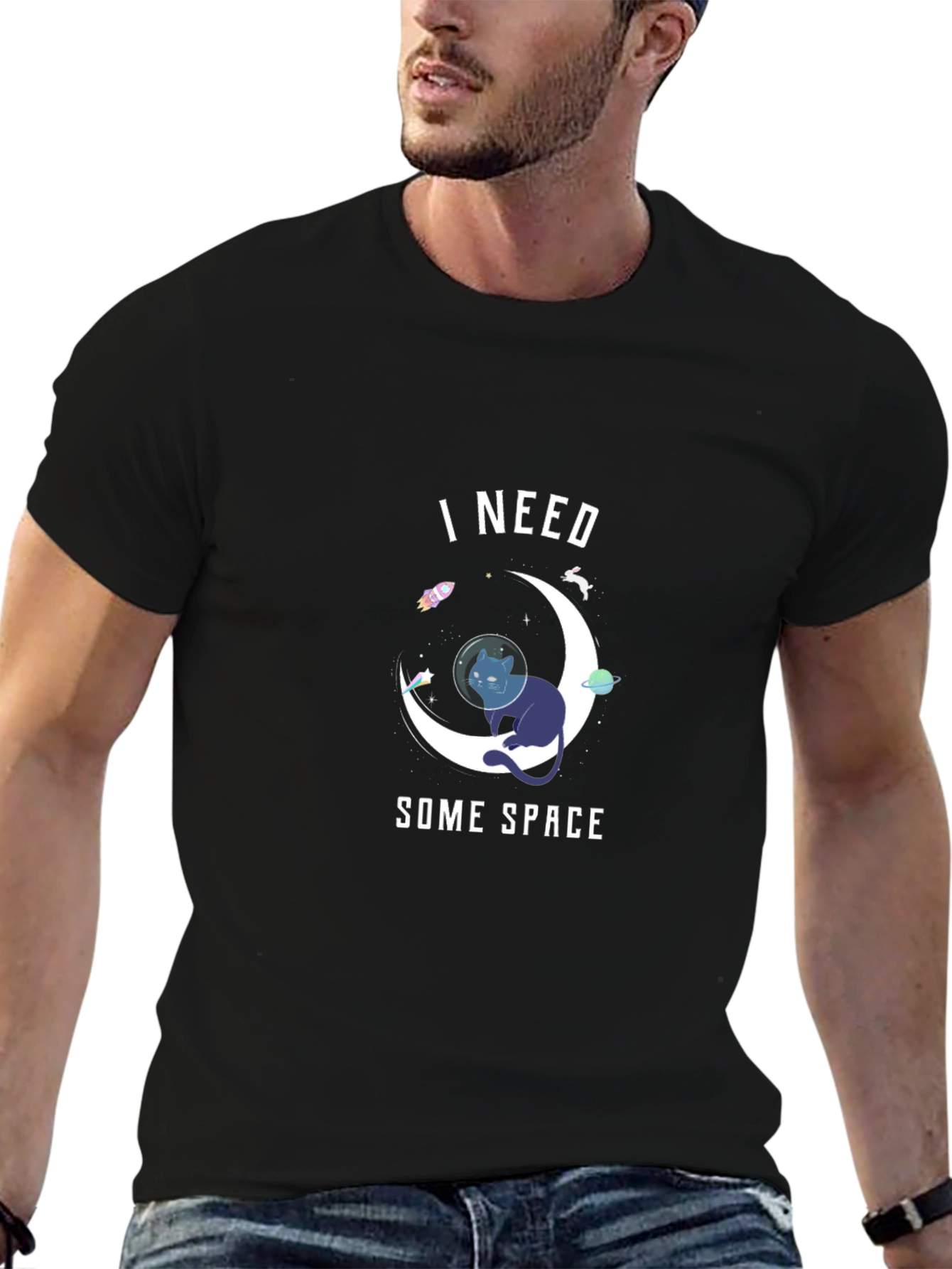 I Need Some Space Cat T-Shirt