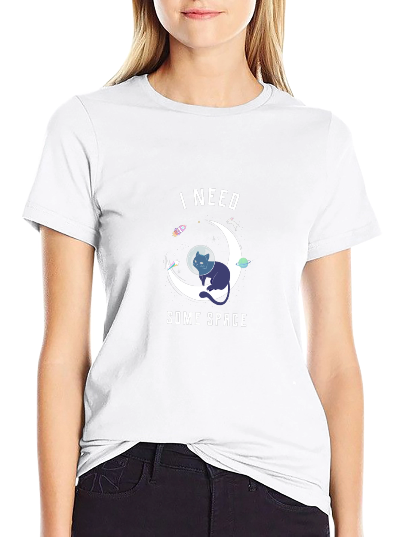 I Need Some Space Cat T-Shirt
