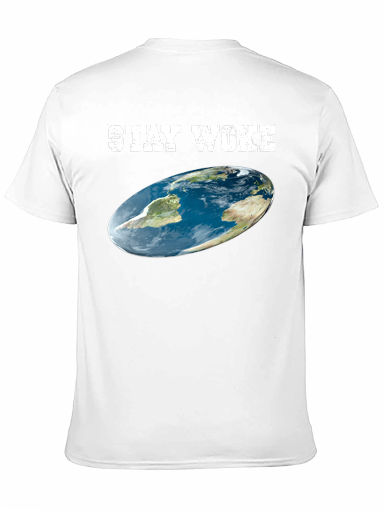 Stay Woke Flat Earth T-Shirt